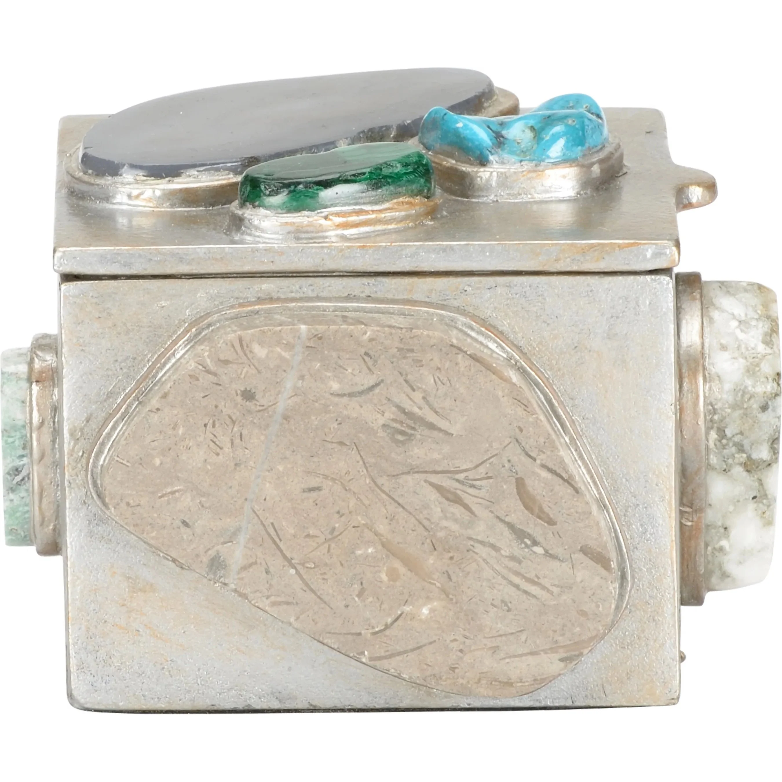 Caribbean Silver Jewelry Box - Image 5