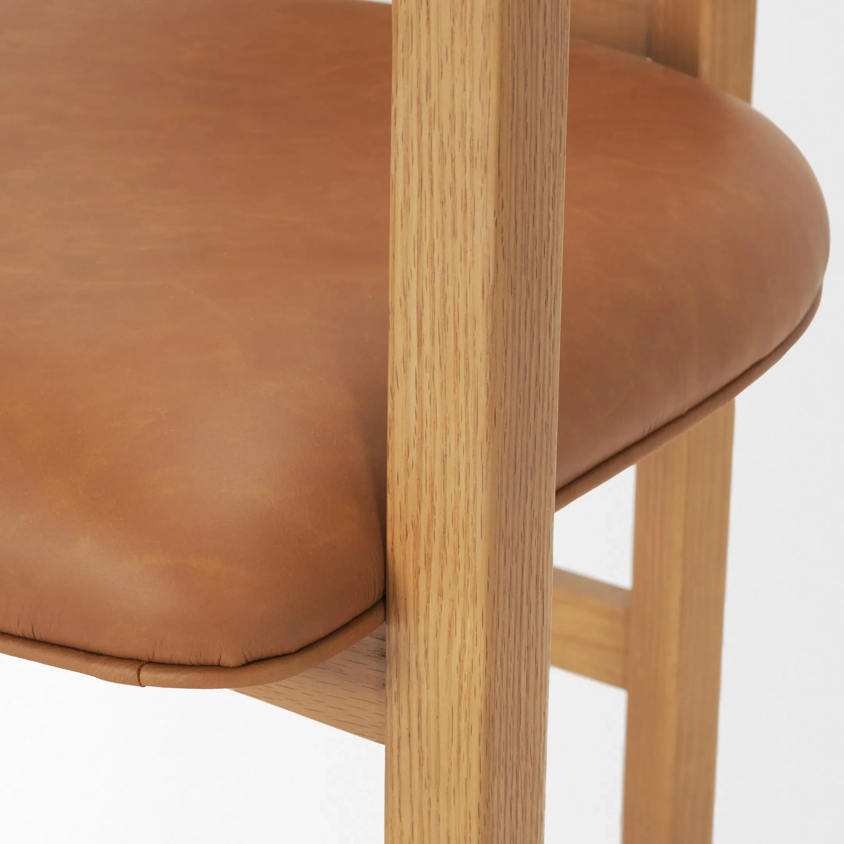 Carlisle Leather Dining Armchair - Image 4