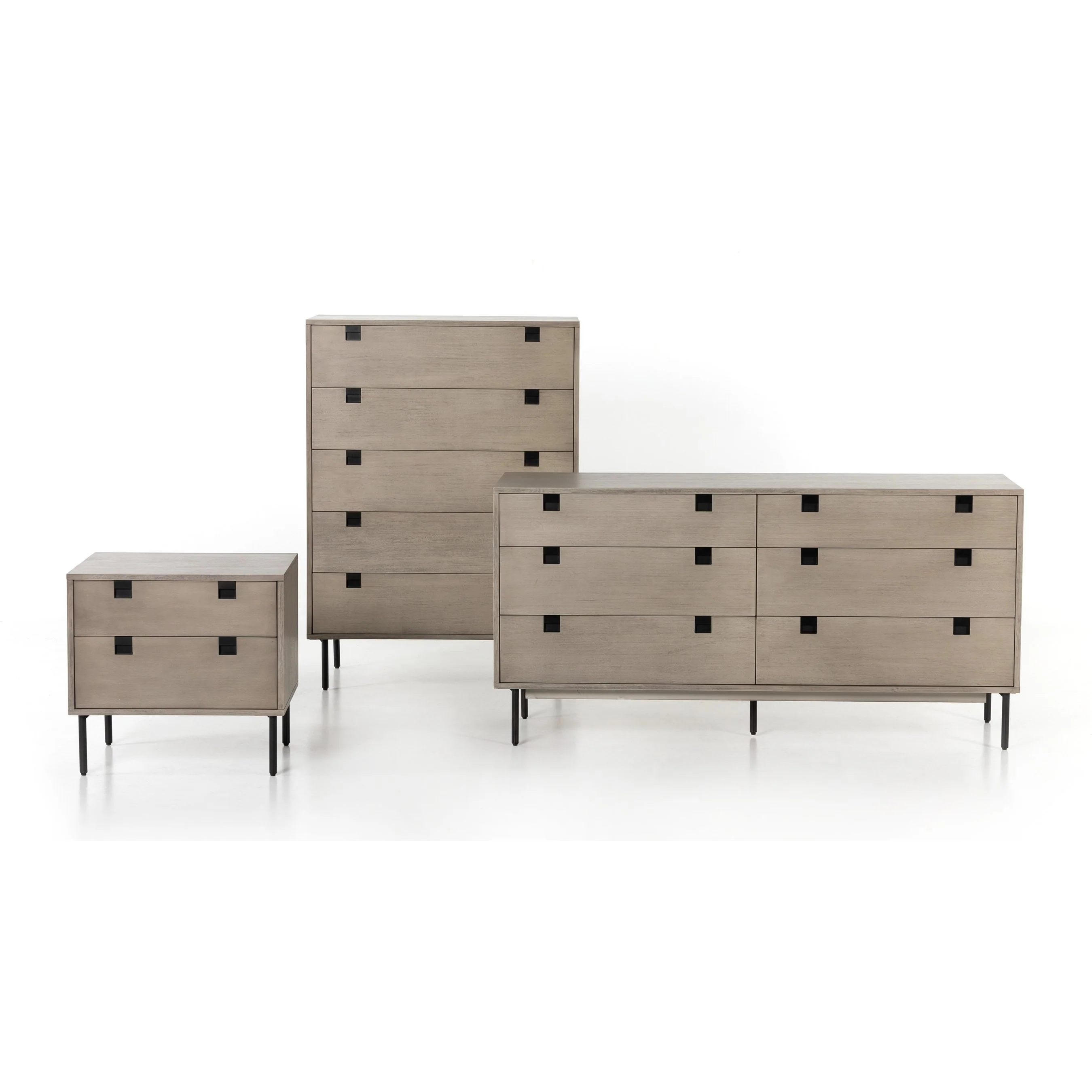 Carly 2 Drawer Nightstand - Image 7