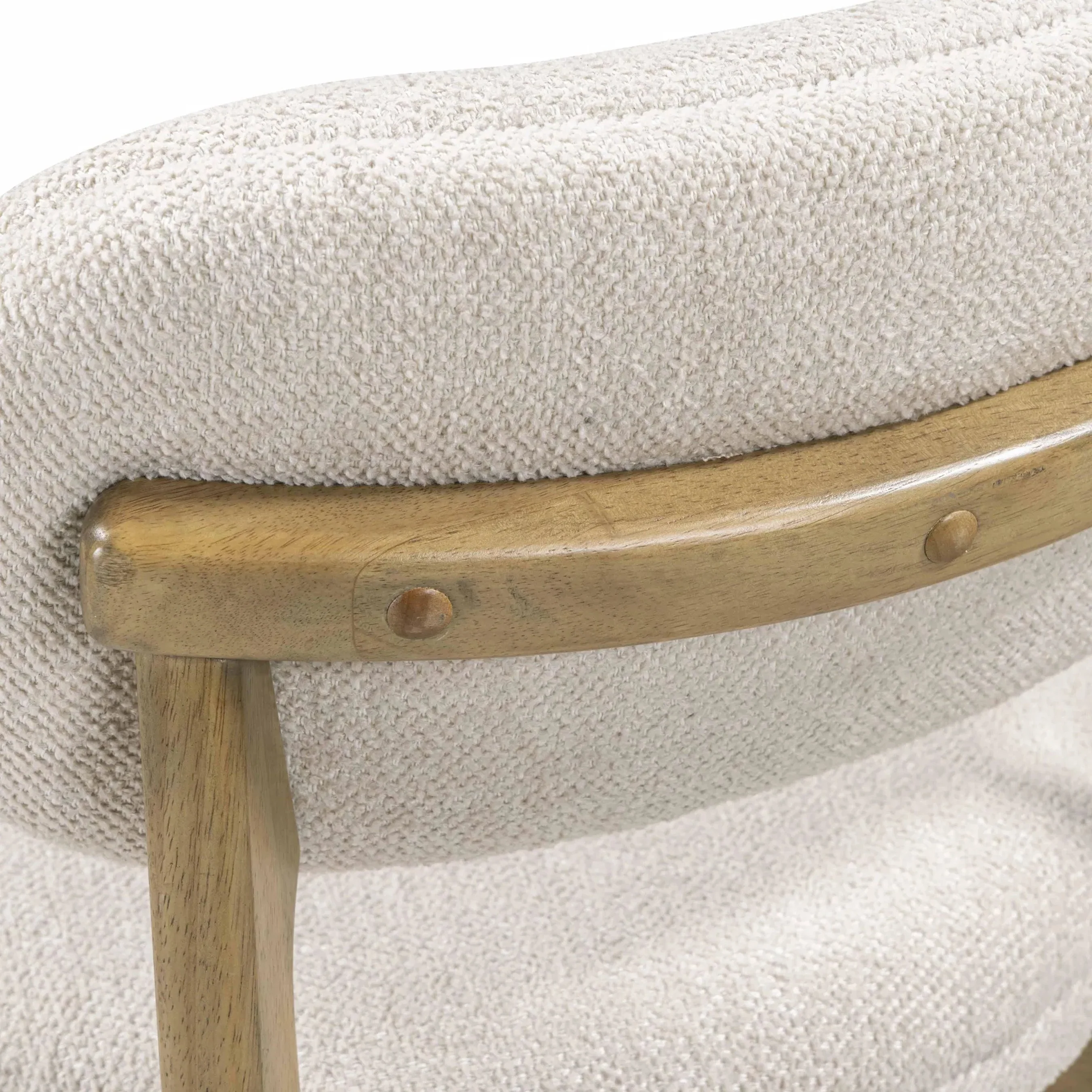 Carnation Performance Fabric Counter Stool - Image 10