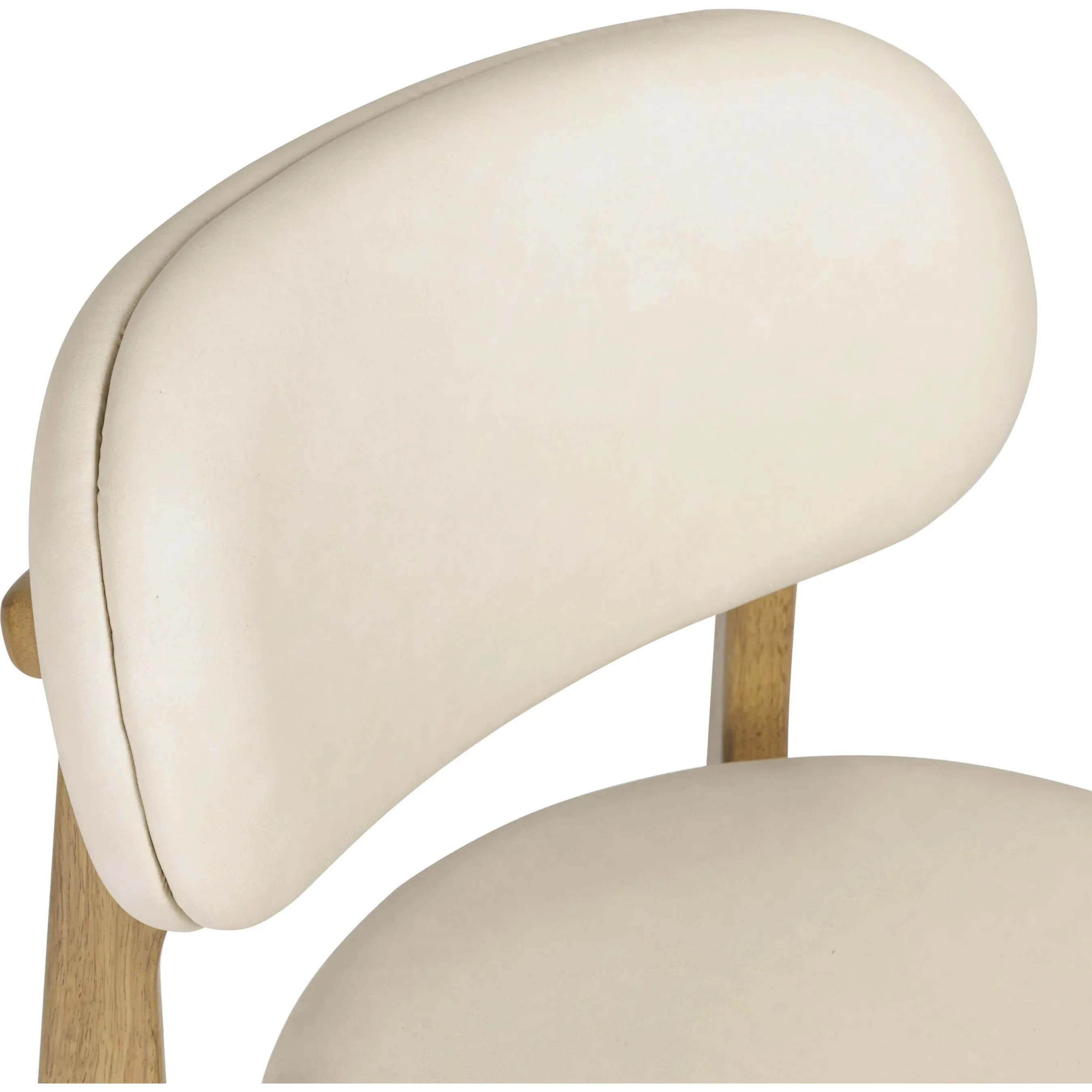 Carnation Performance Vegan Leather Dining Chair - Image 4