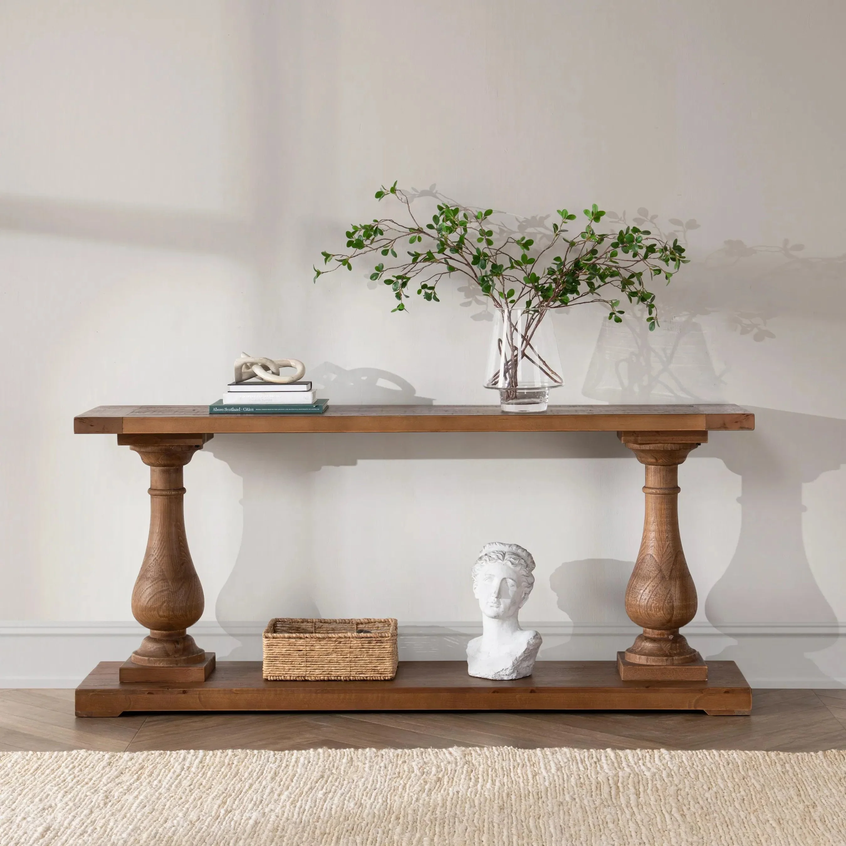 Carolina Reclaimed Pine Console Table - Image 15