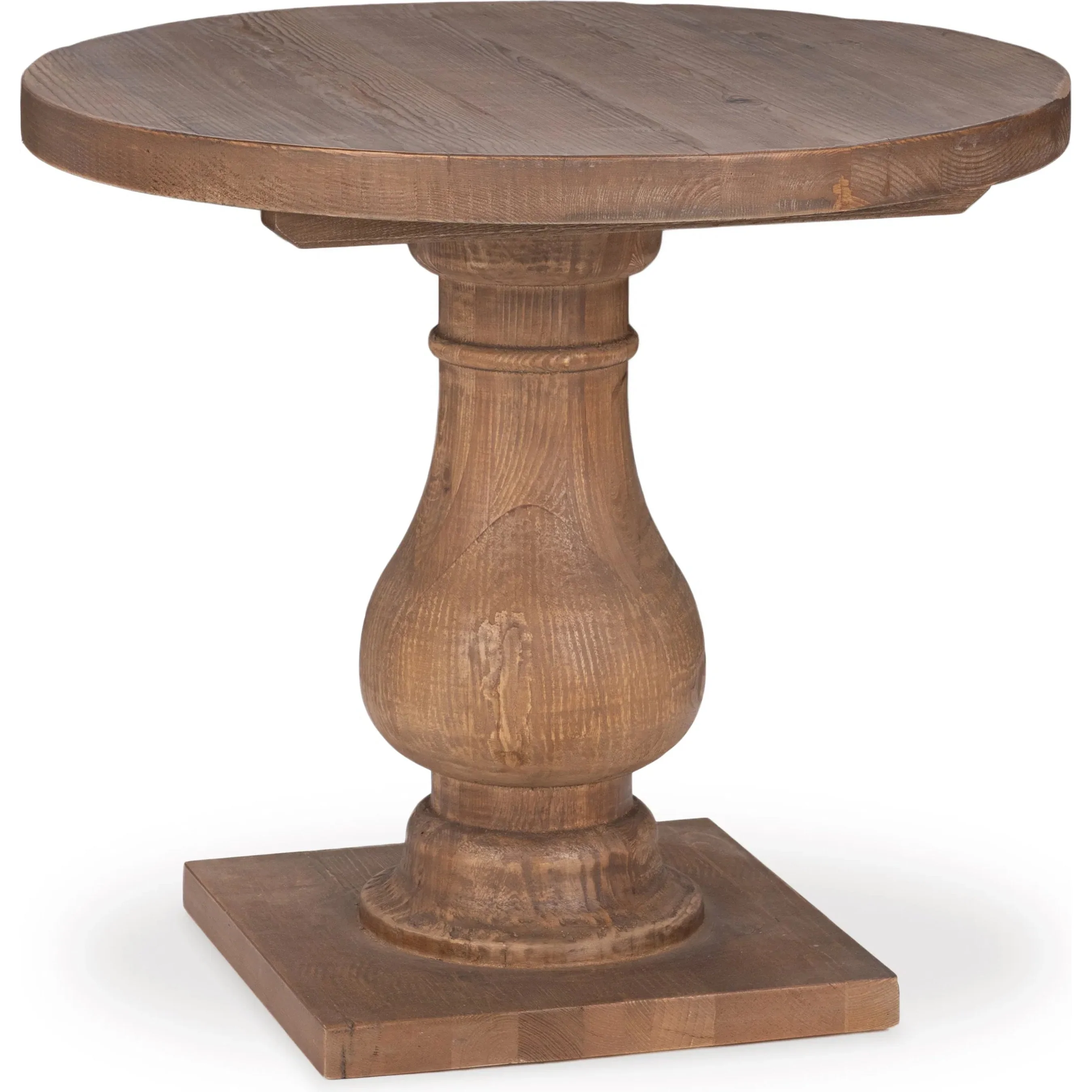Carolina Reclaimed Pine Round End Table - Image 3