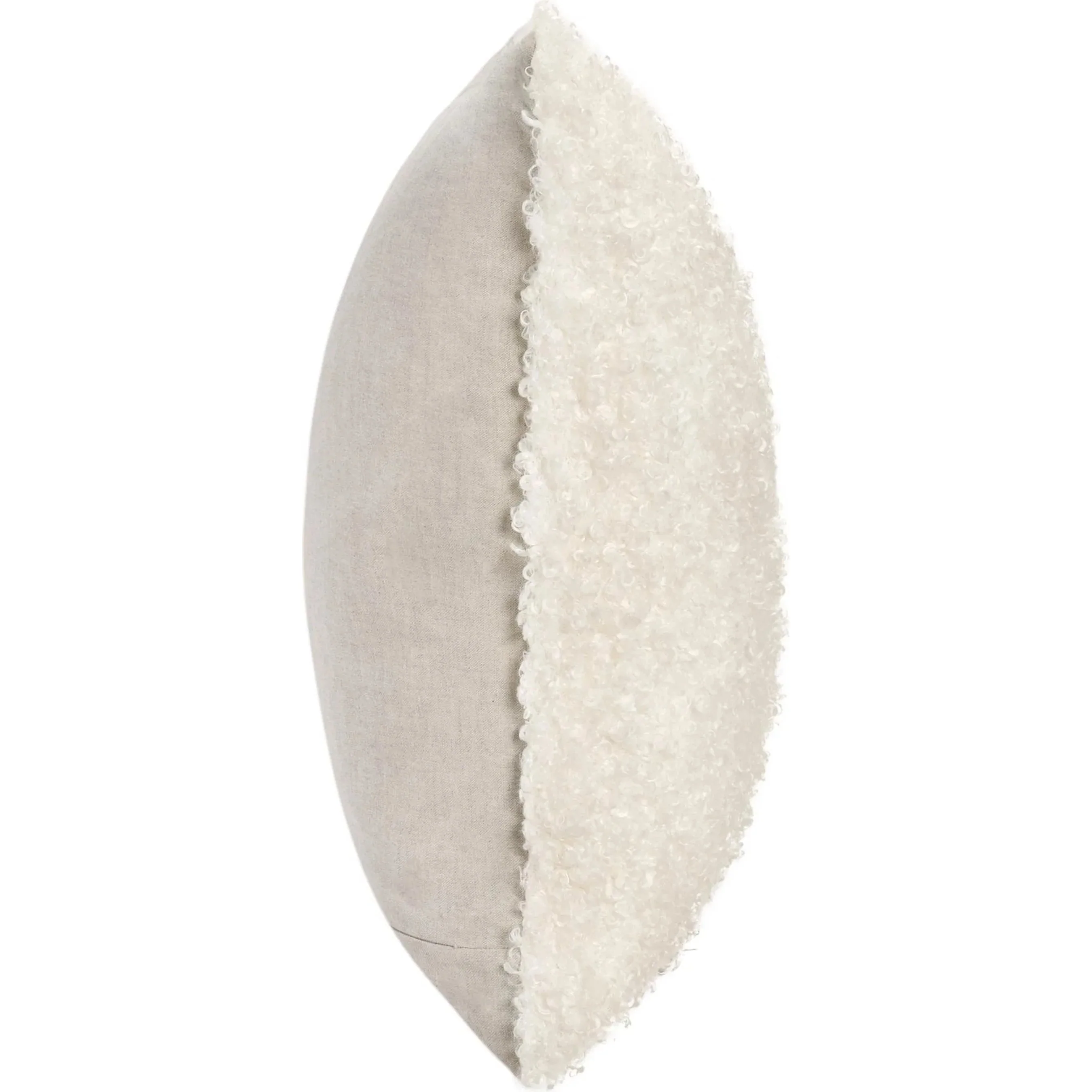 Carters Fabric Ivory Throw Pillow - Image 3