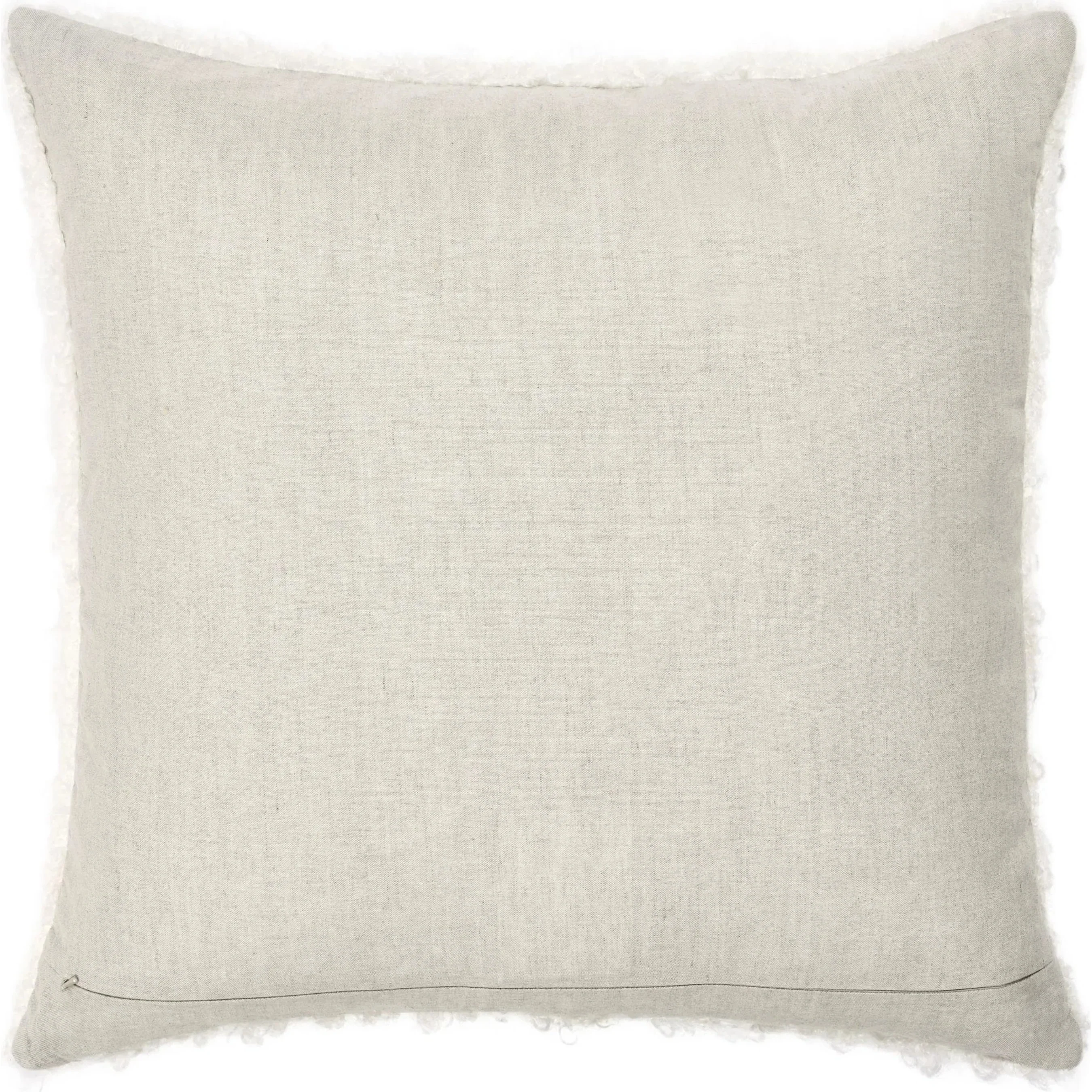 Carters Fabric Ivory Throw Pillow - Image 4