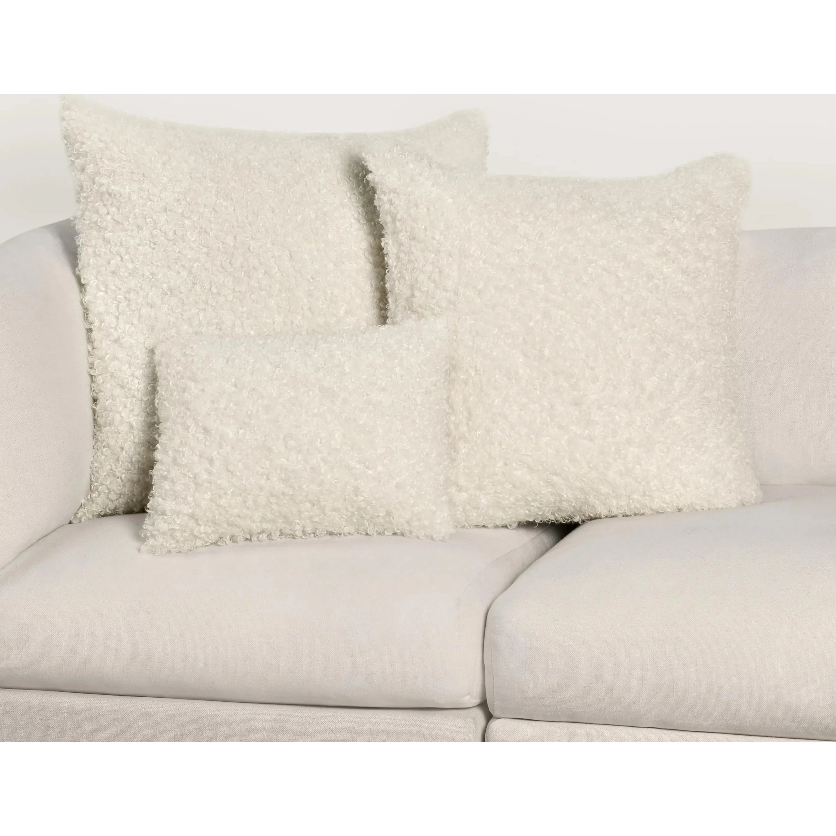 Carters Fabric Ivory Throw Pillow - Image 9