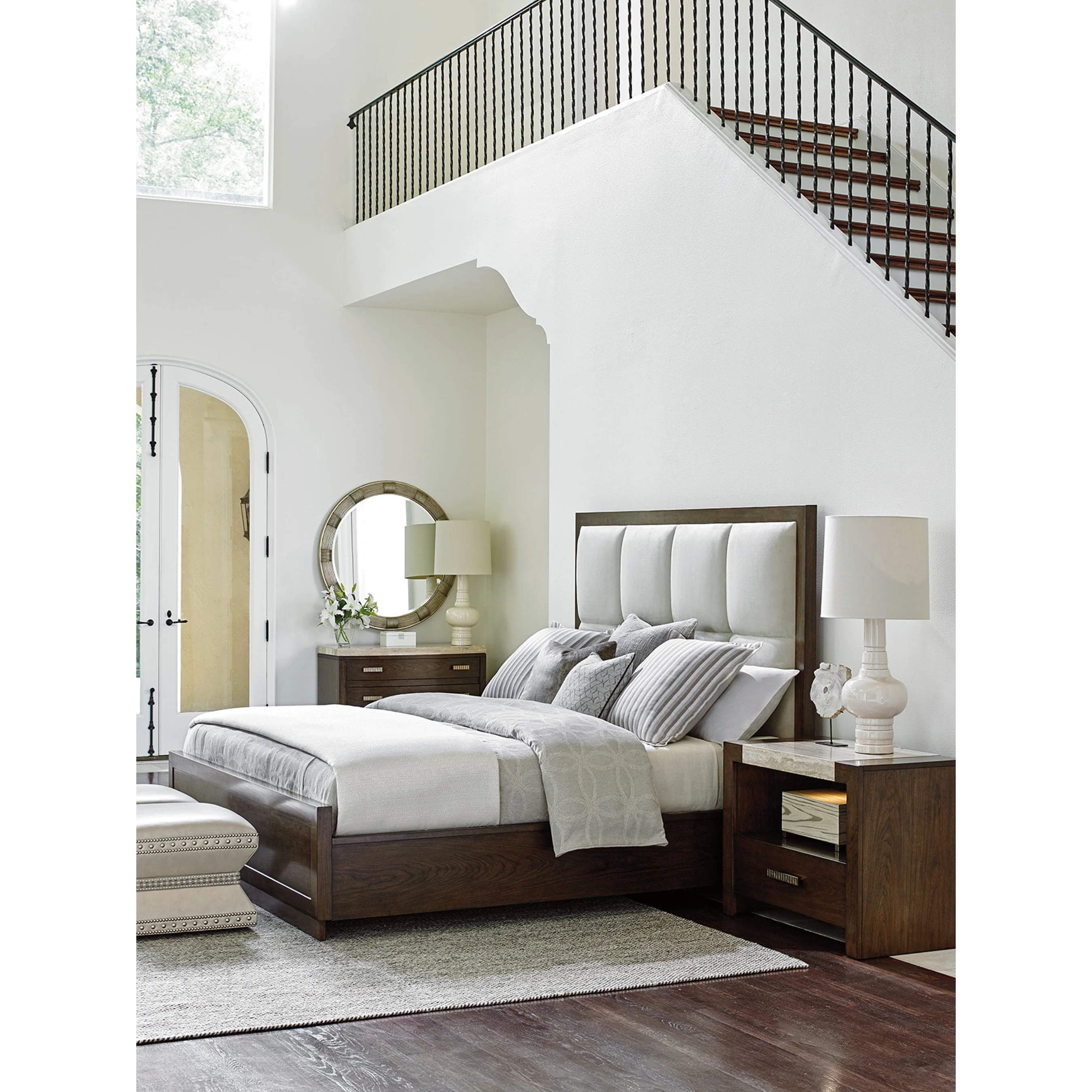 Casa Del Mar Upholstered Bed - Image 6