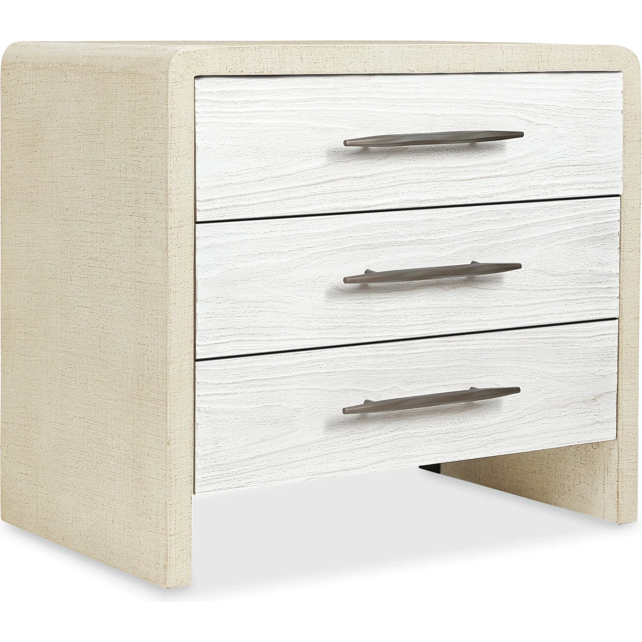 Cascade Three-Drawer Nightstand
