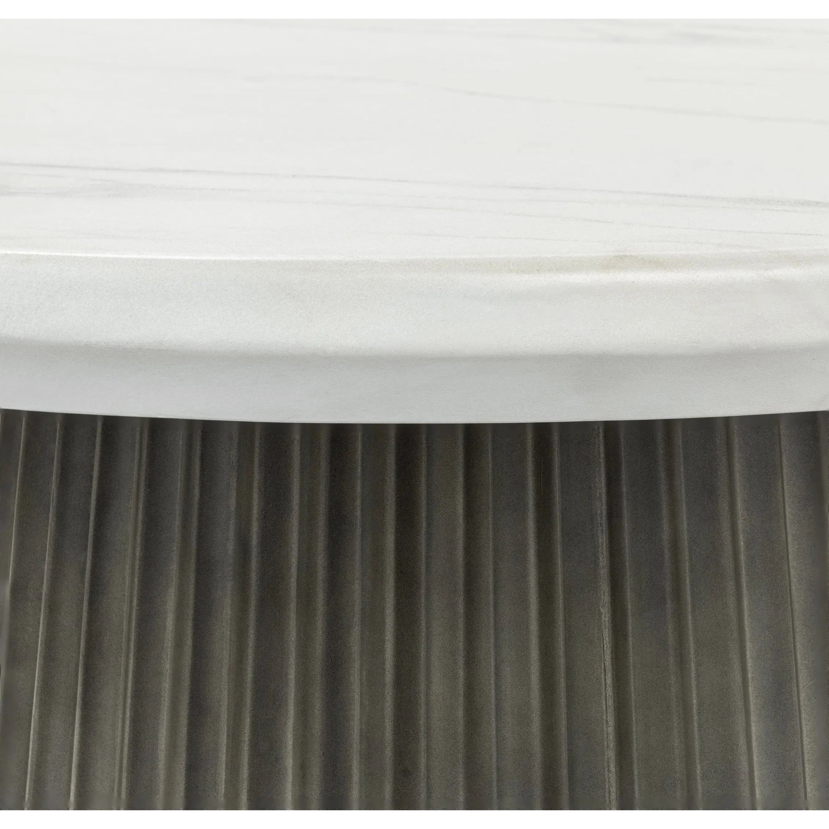 Caspia Outdoor Round Dining Table - Image 3