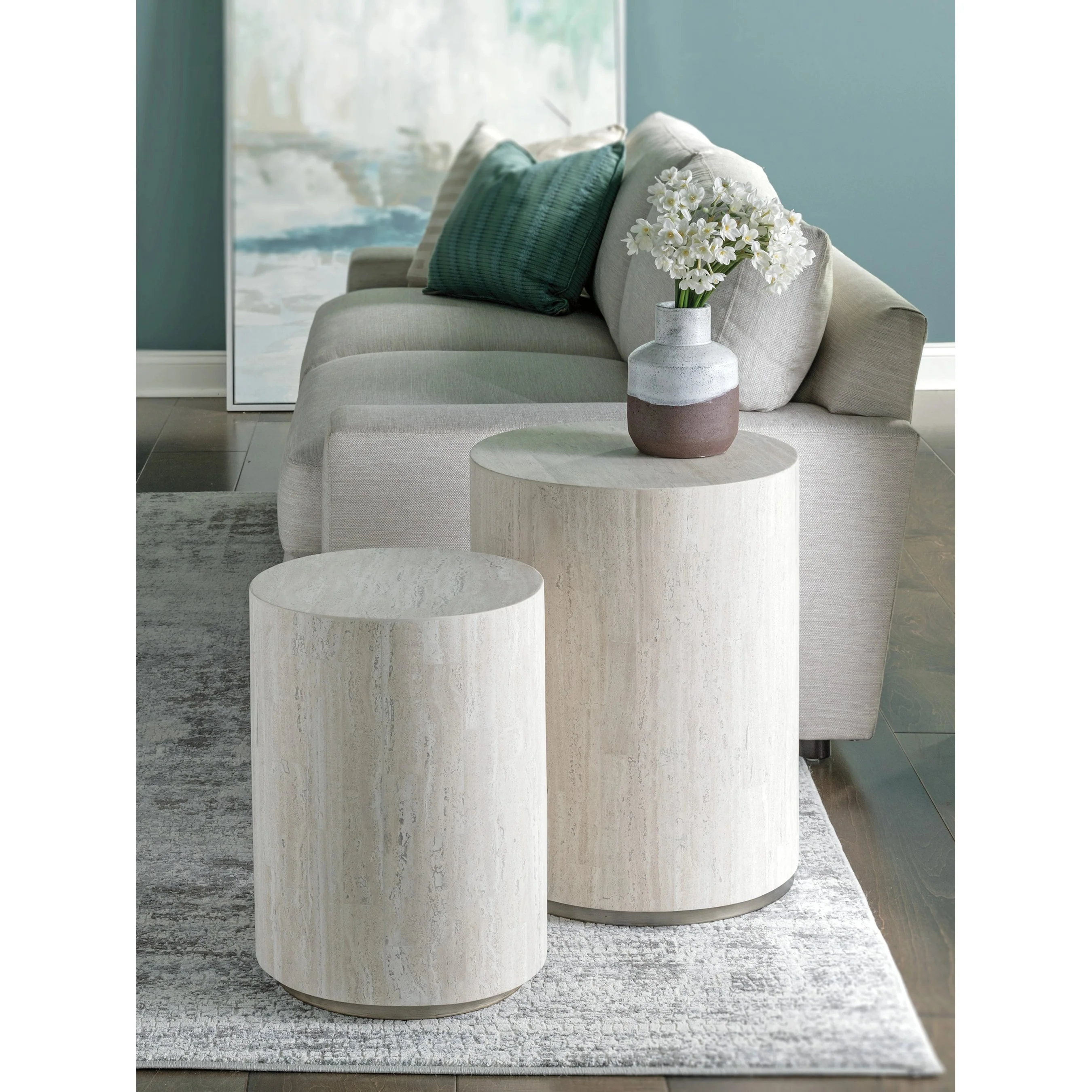 Cassio Round Drum Spot Table - Image 2