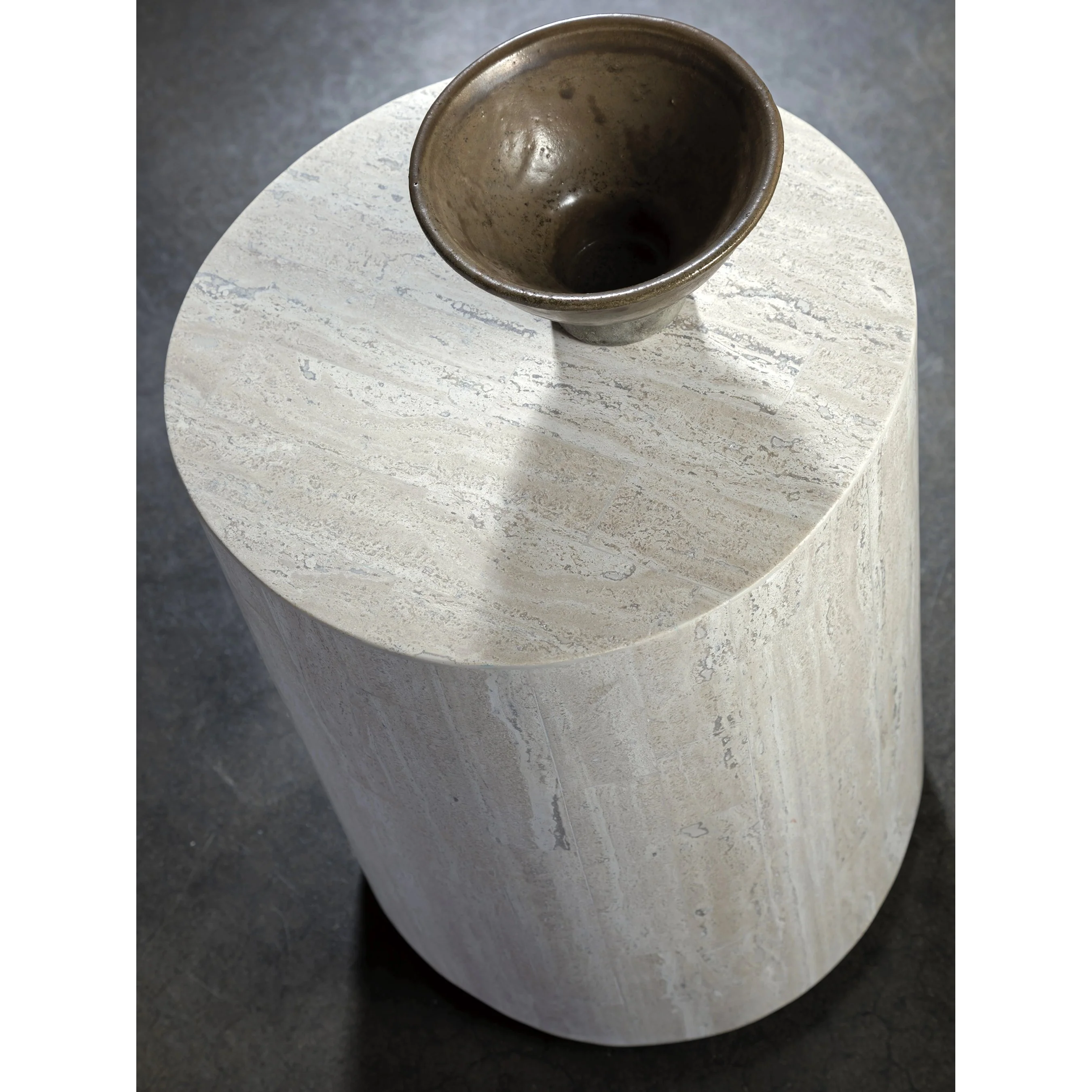 Cassio Round Drum Spot Table - Image 3
