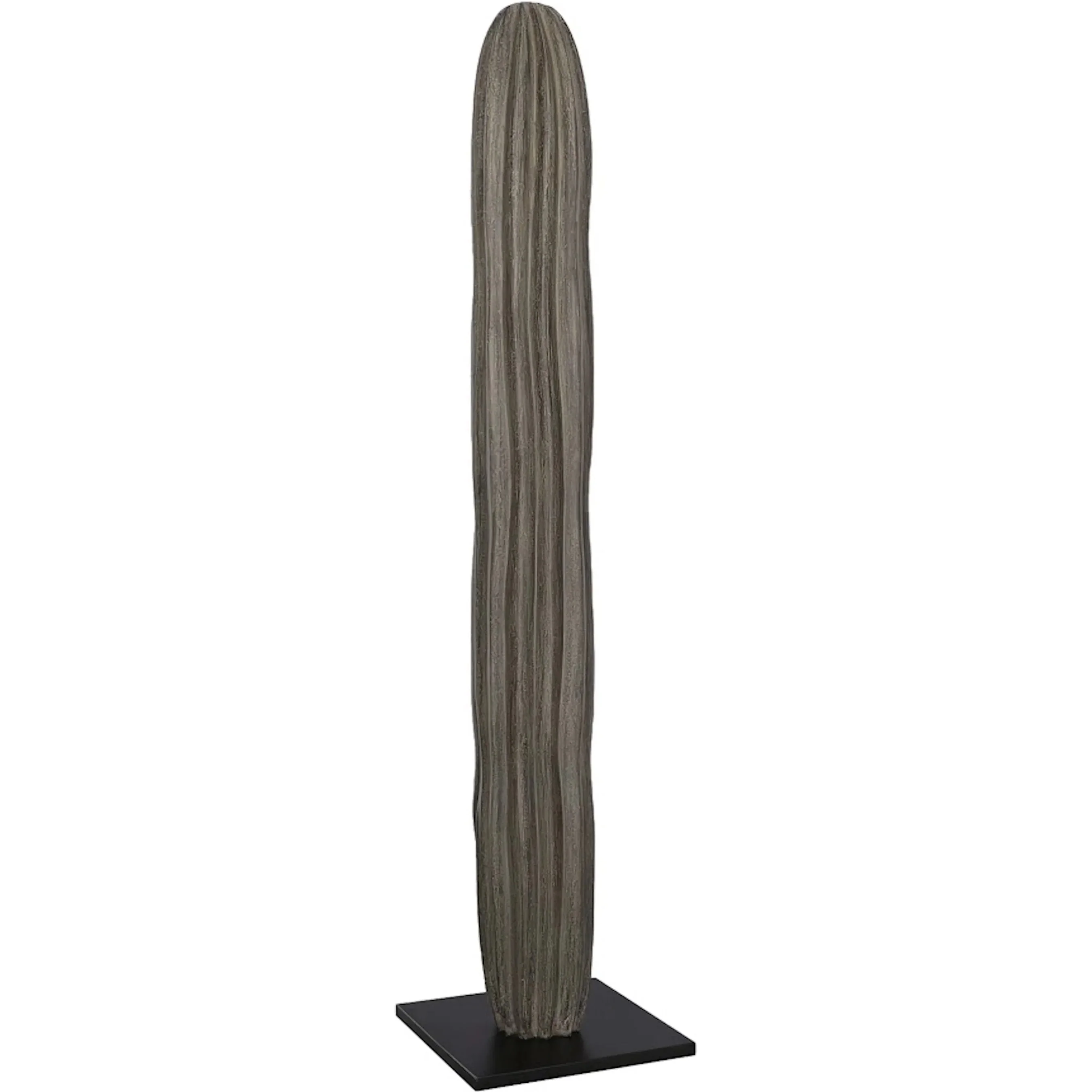 Cast Cactus Sculpture