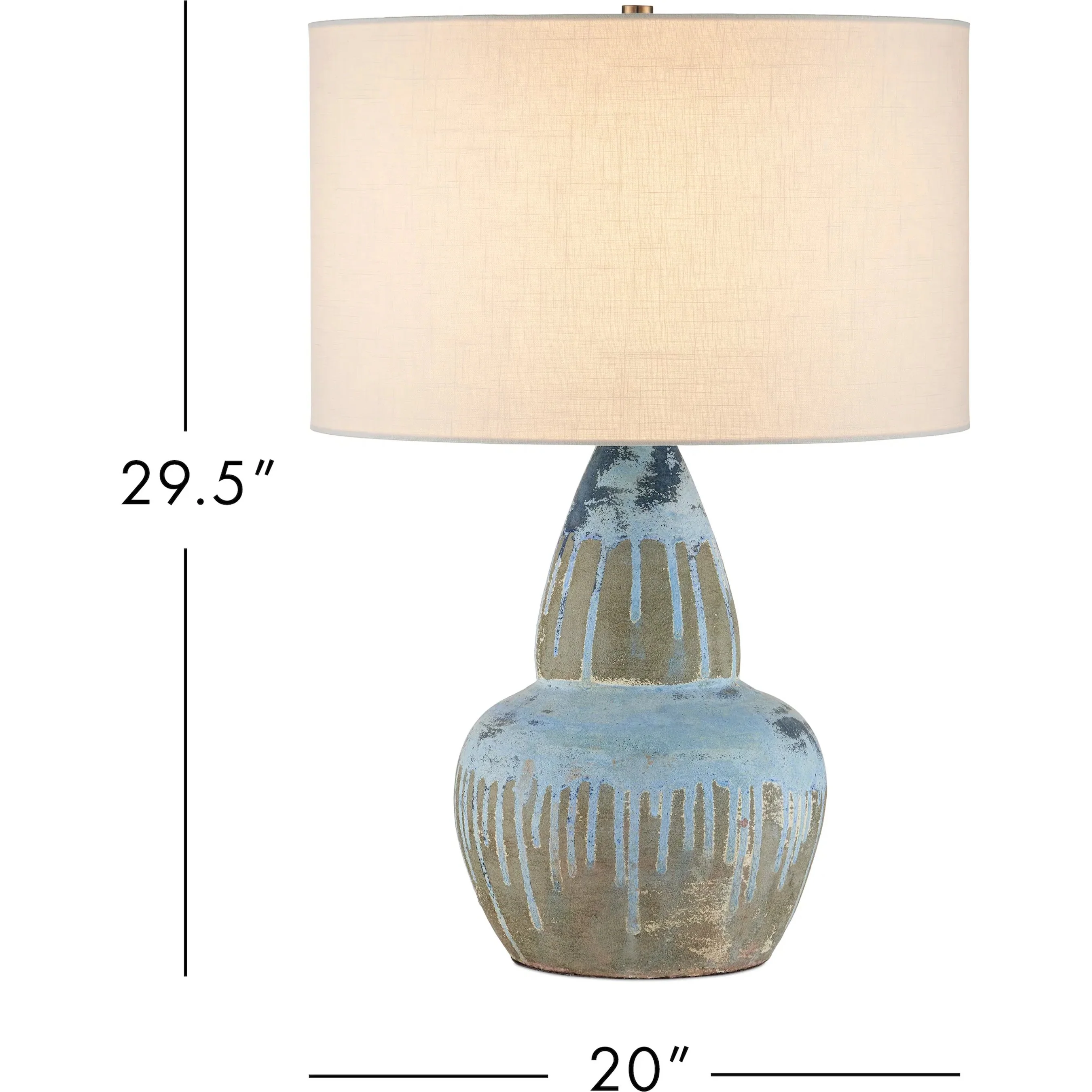 Catania Gourd Table Lamp - Image 3
