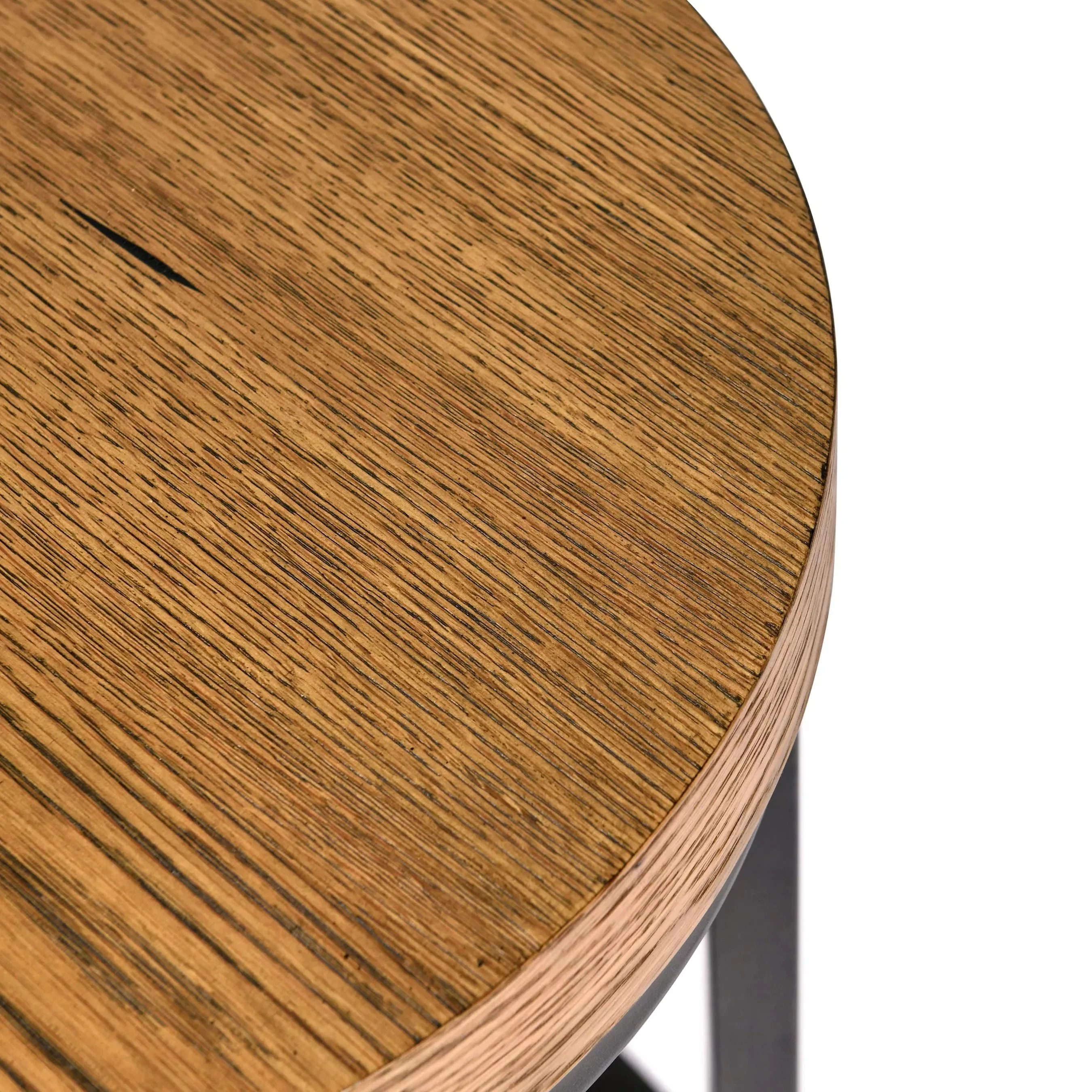 Catta Round Wood End Table - Image 3