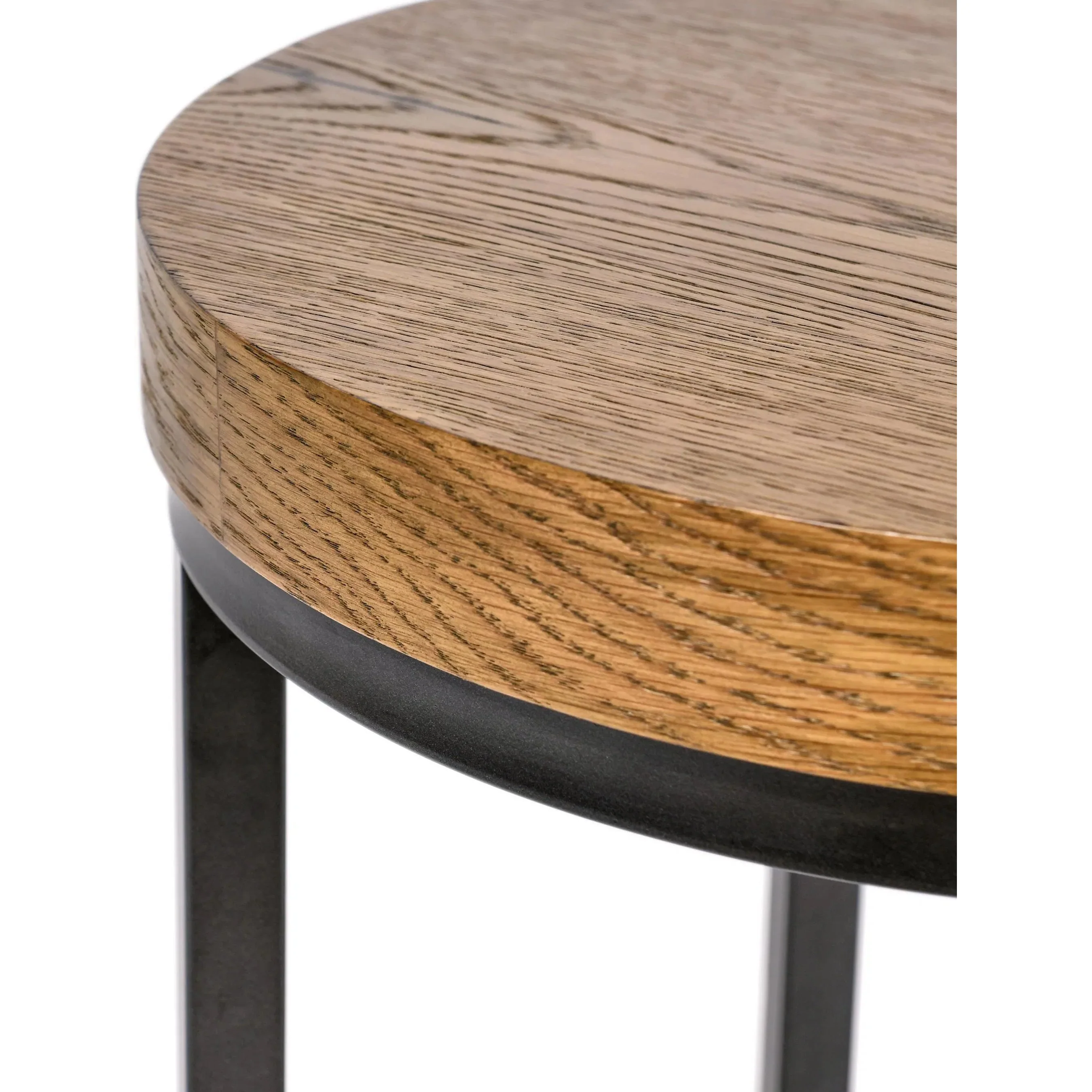 Catta Round Wood End Table - Image 4