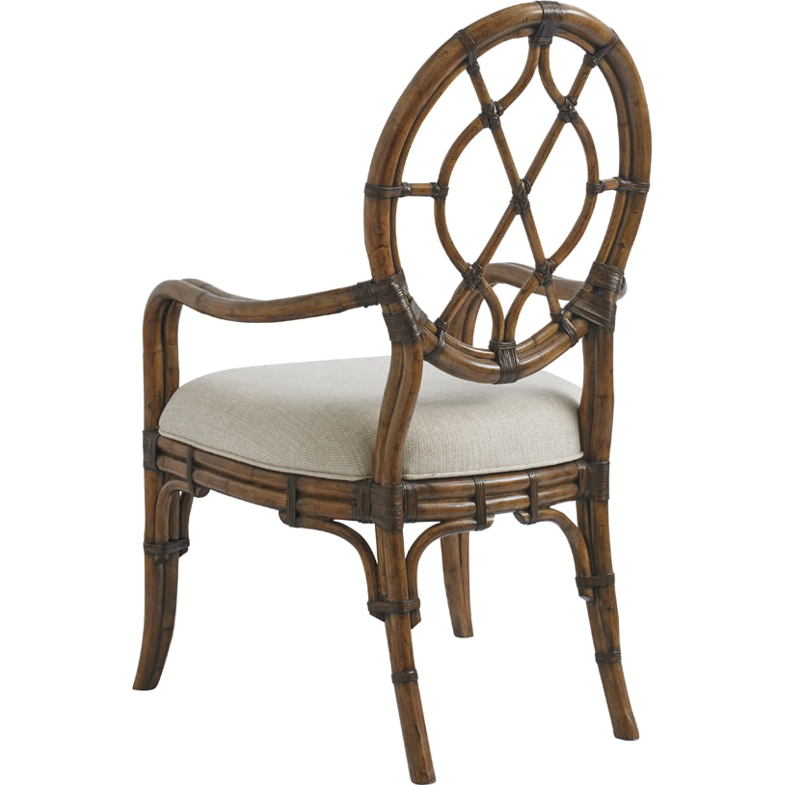 Cedar Key Oval Back Arm Chair - Image 2