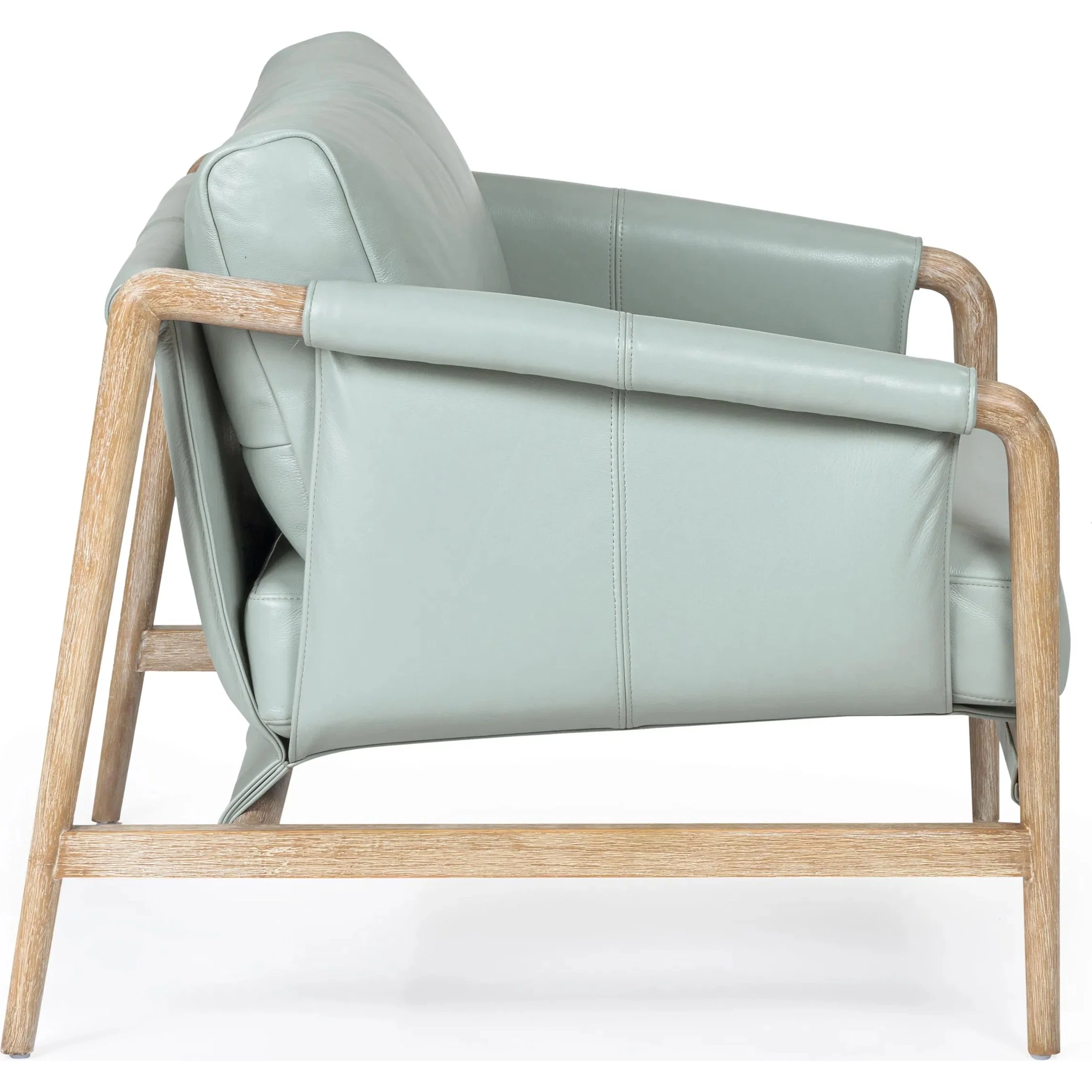 Chakka Genuine Leather Accent Chair - Image 6