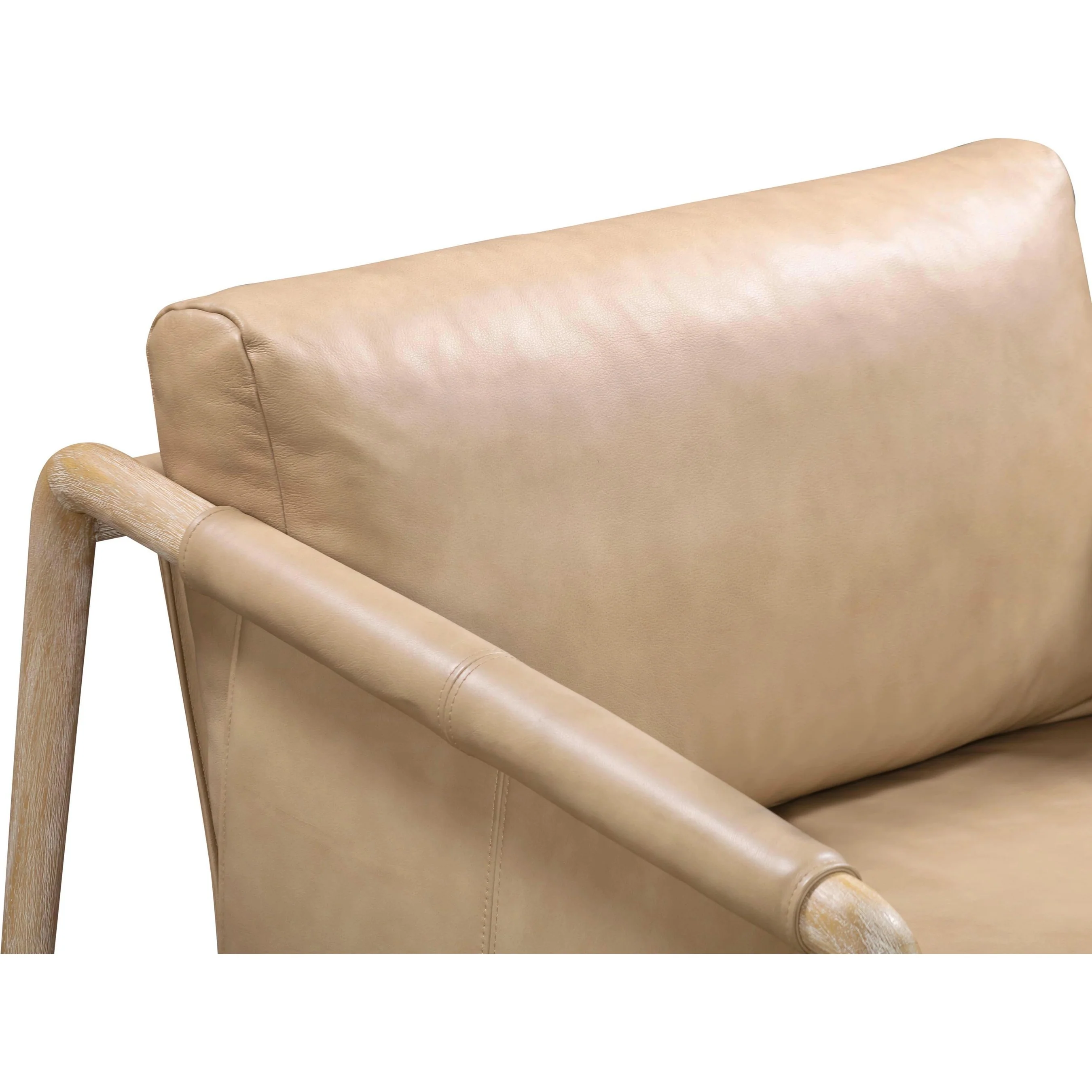 Chakka Genuine Leather Accent Chair - Image 8