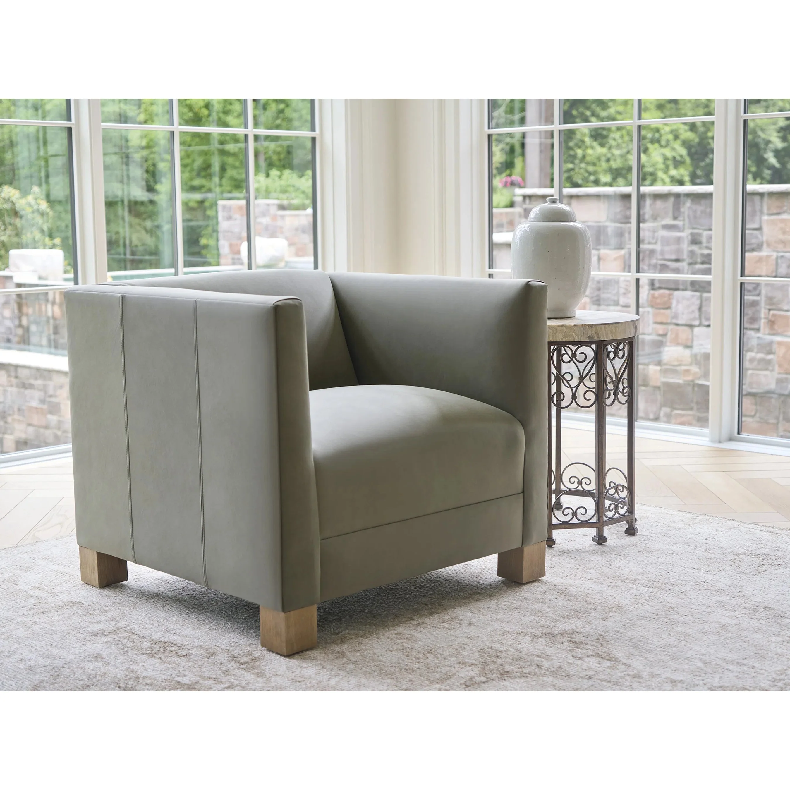 Chandler Leather Chair - Image 3