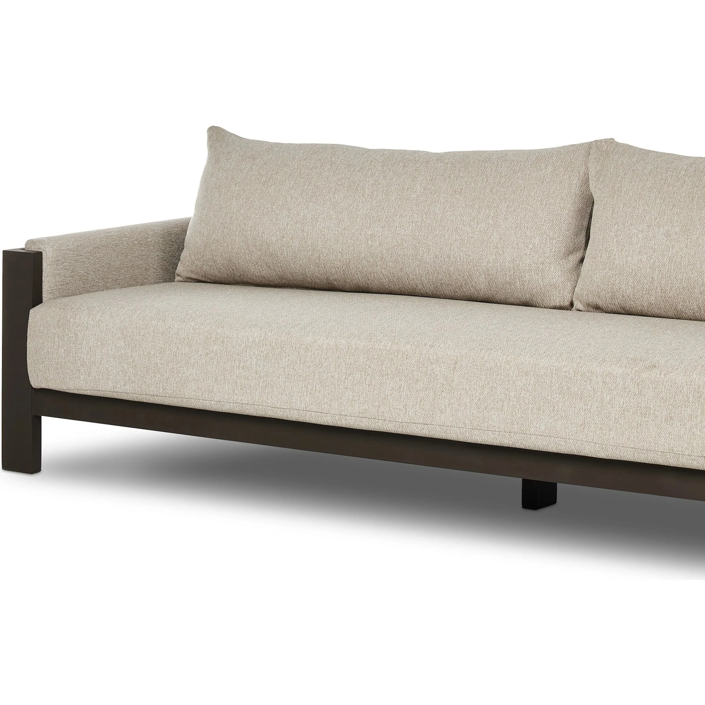Chapman Outdoor Metal Sofa-106" - Image 10