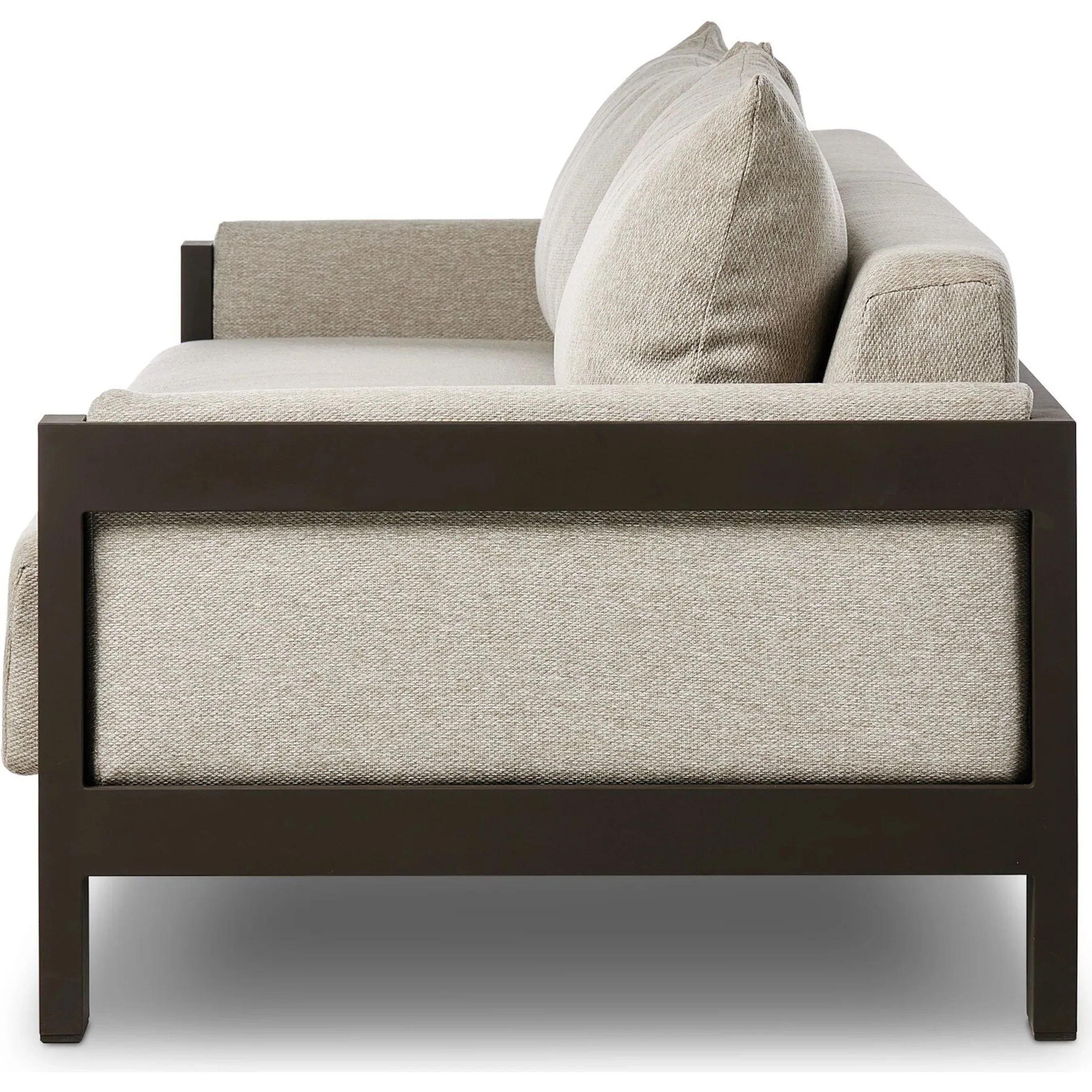 Chapman Outdoor Metal Sofa-106" - Image 3