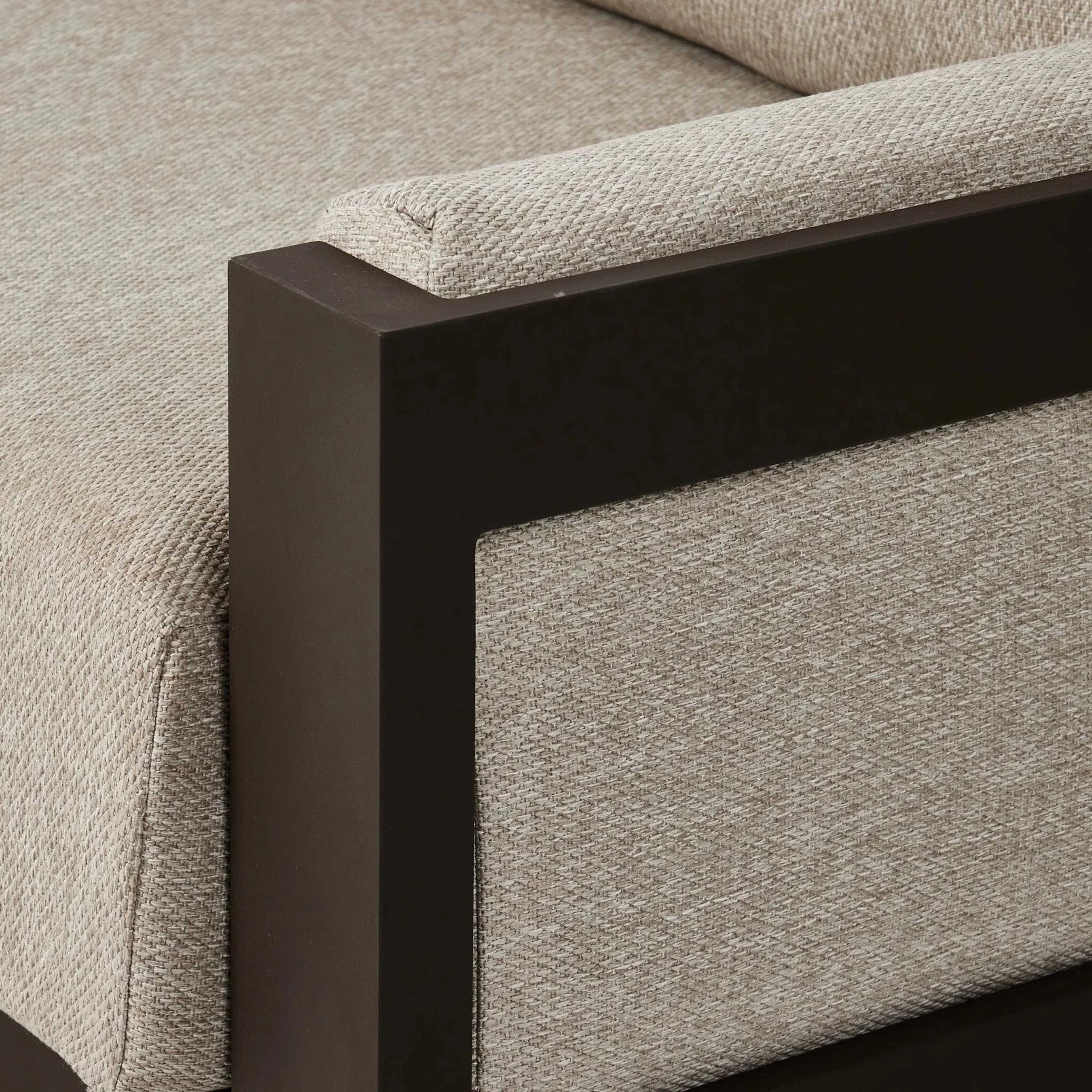 Chapman Outdoor Metal Sofa-106" - Image 7