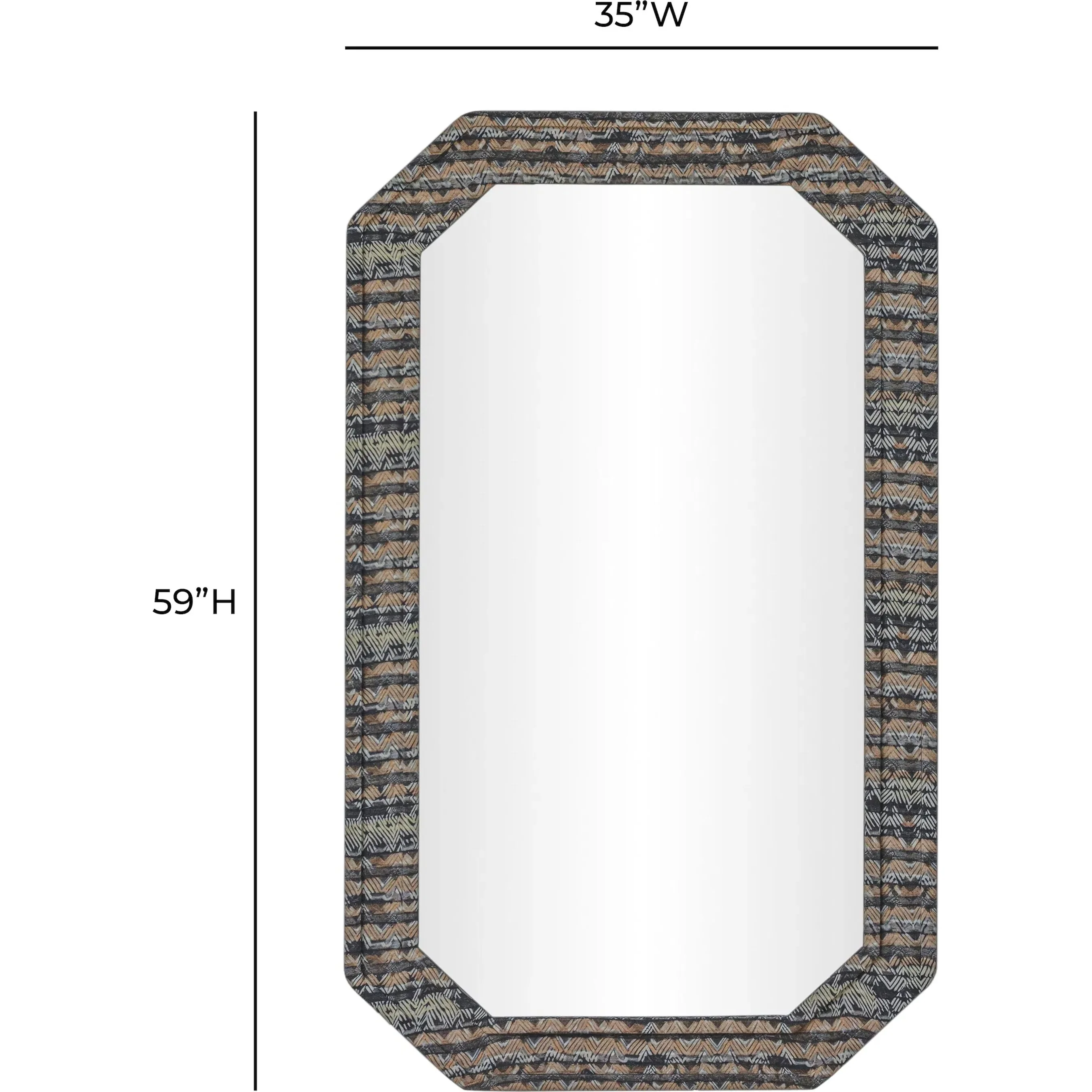Charlene X Jewel Wall Mirror - Image 4