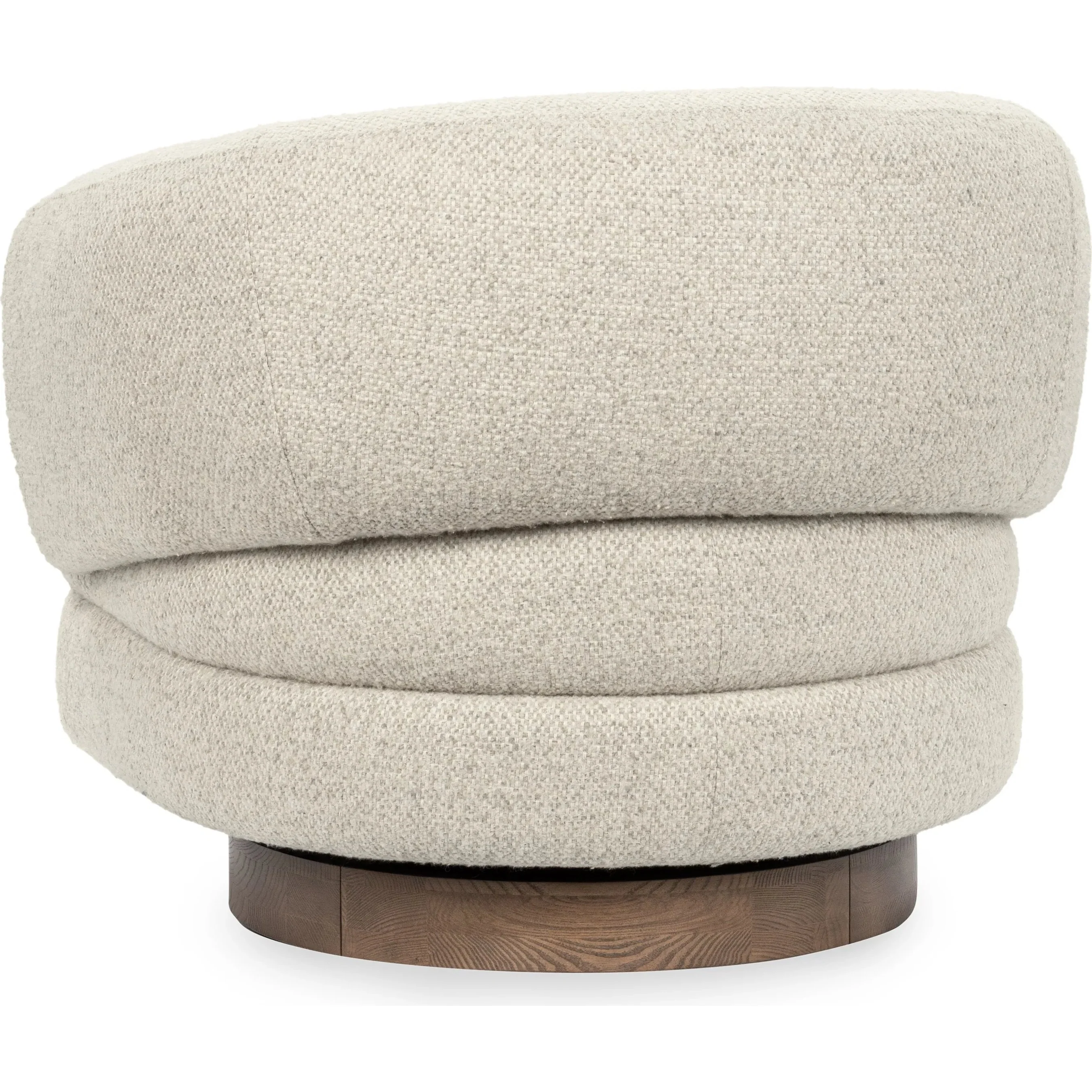 Chassia Upholstered Swivel Chair - Image 3
