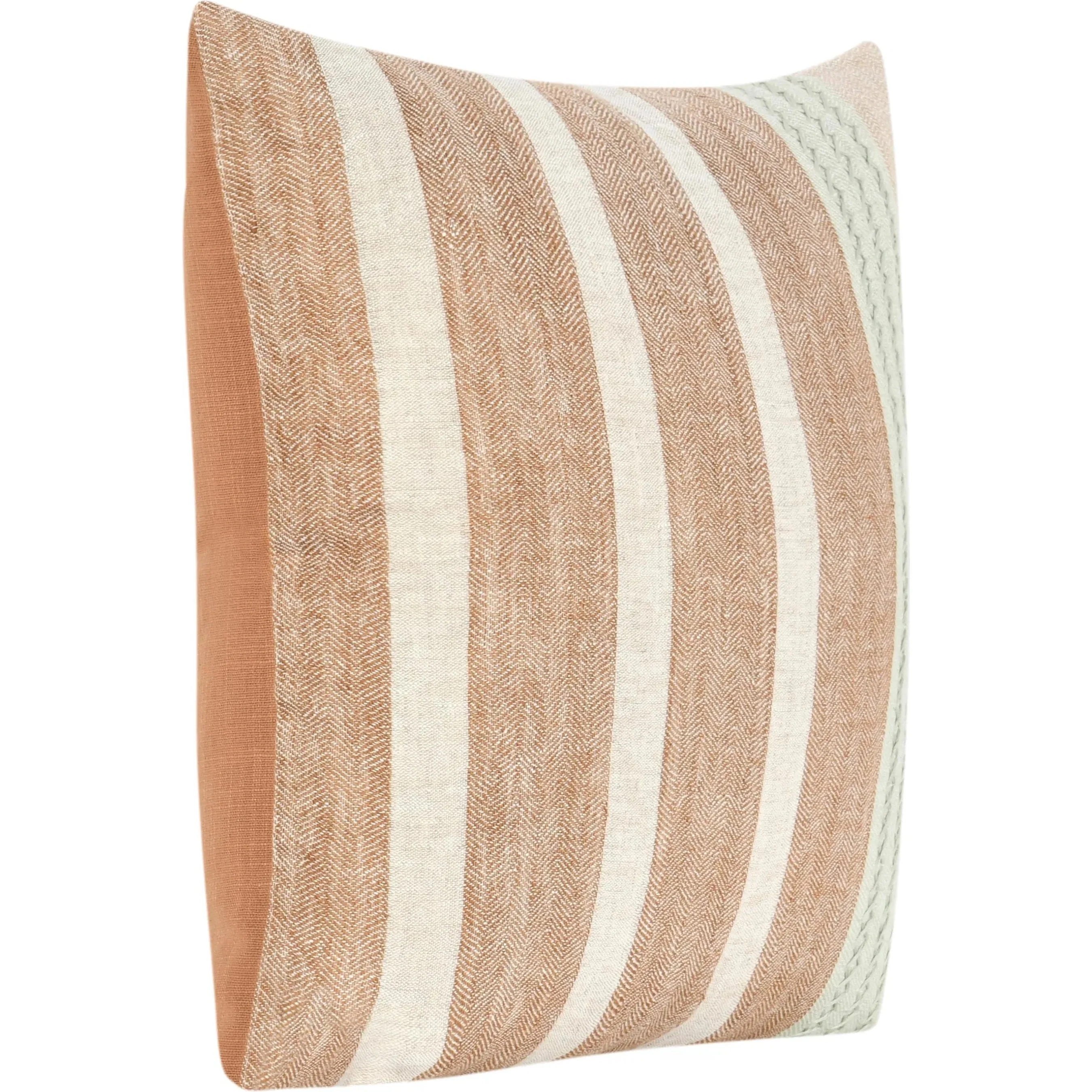 Cherry Belgian Linen Blend Throw Pillow - Image 3