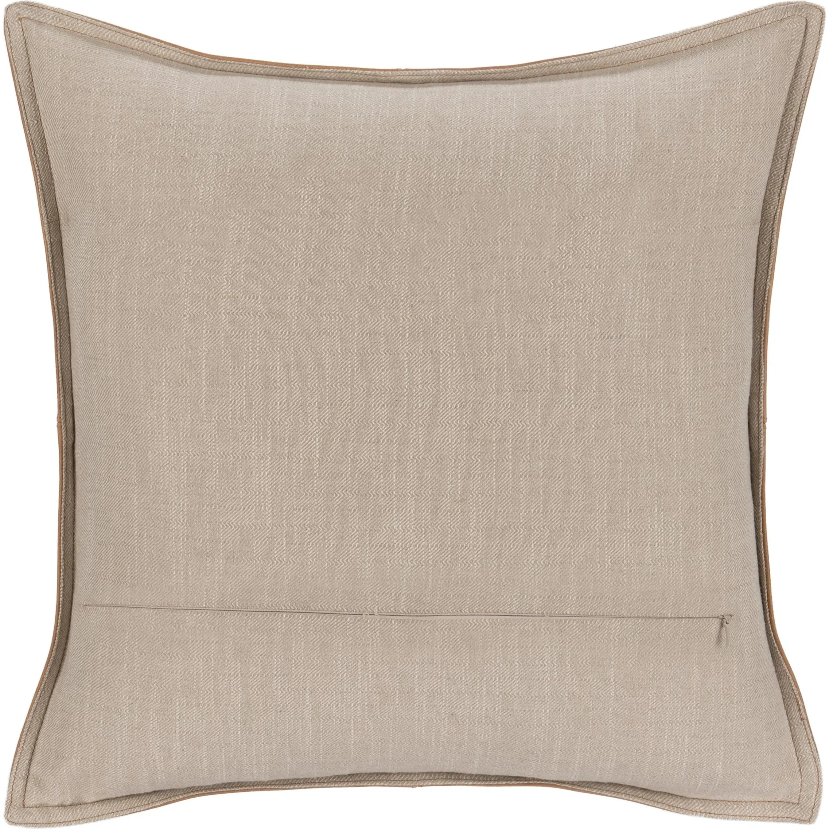 Cheyenne Genuine Leather Throw Pillow - Image 4