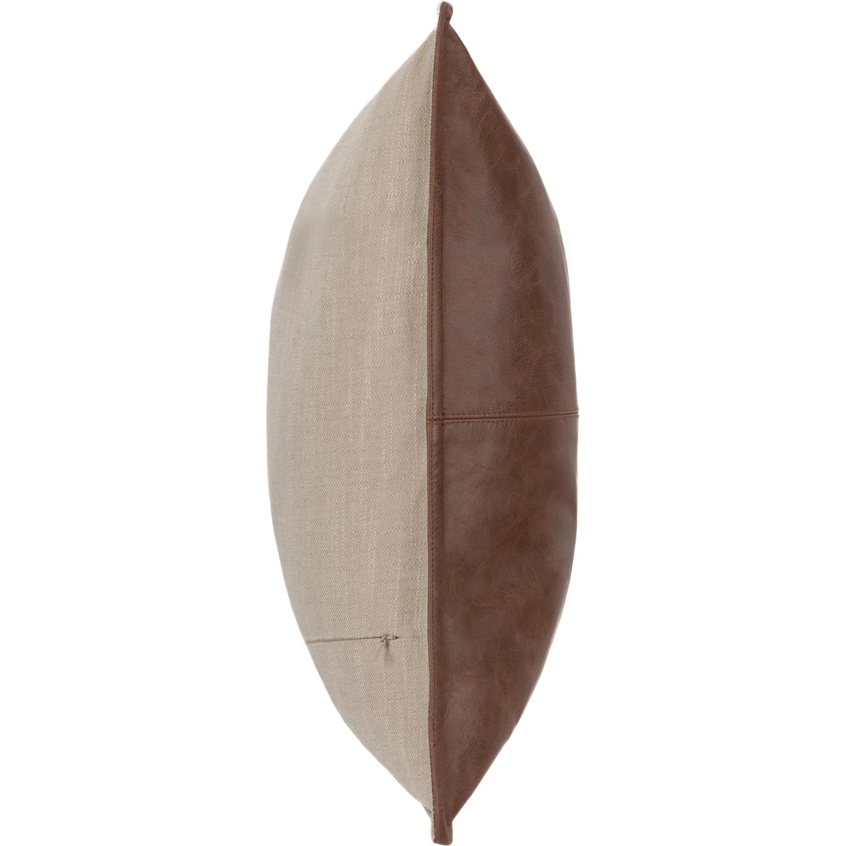 Cheyenne Genuine Leather Throw Pillow - Image 7