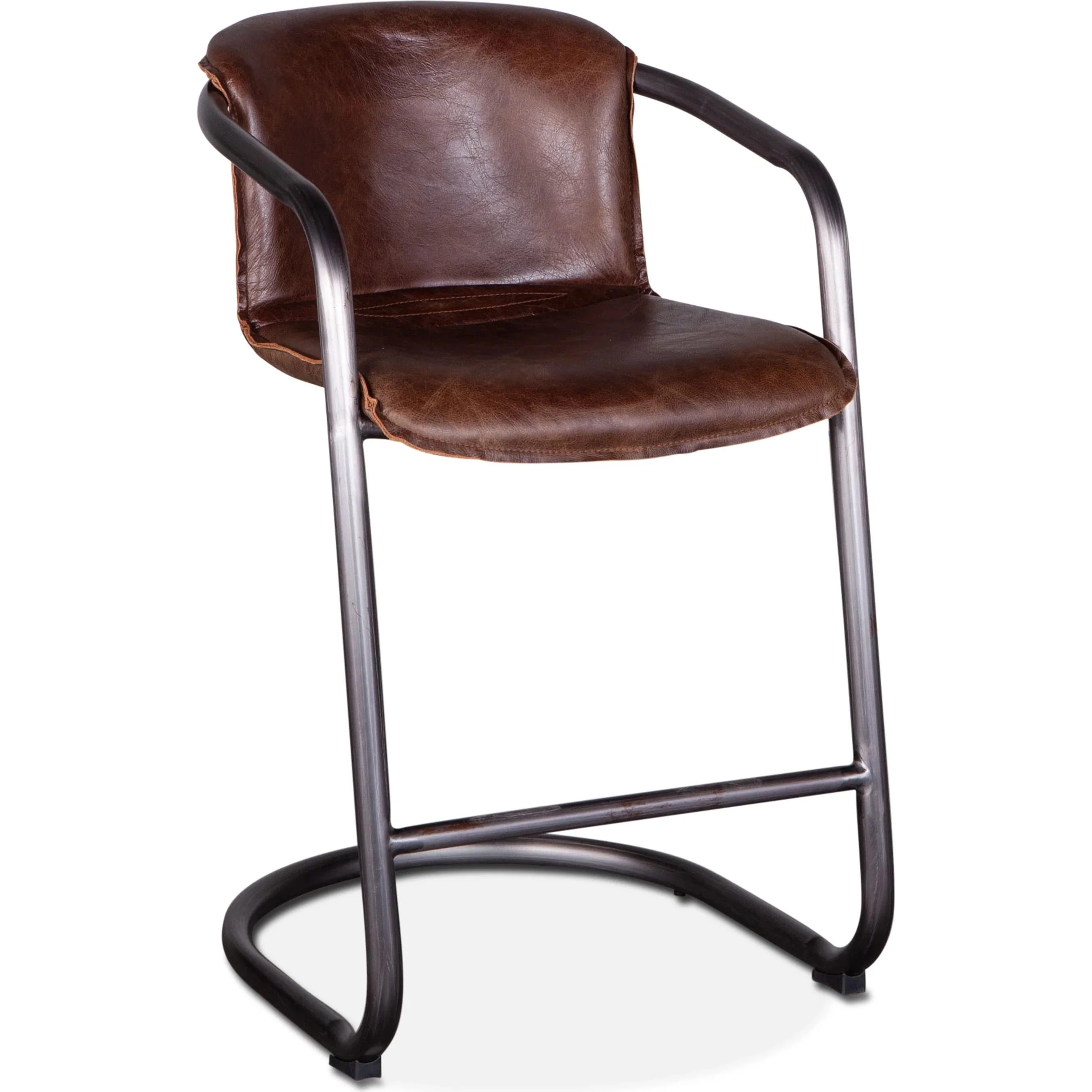 Chiavari Leather Counter Chair