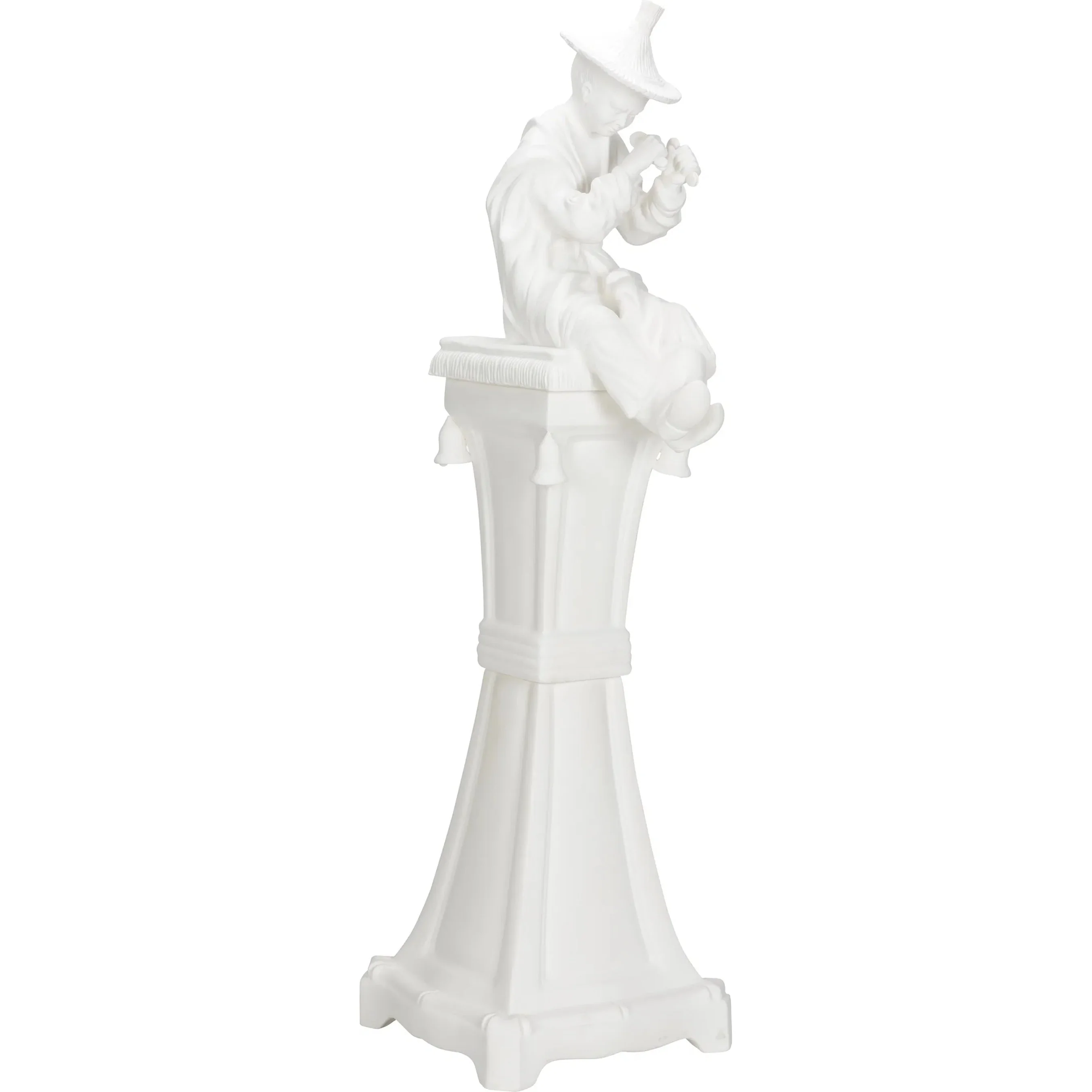 Chinese Man on Pedestal