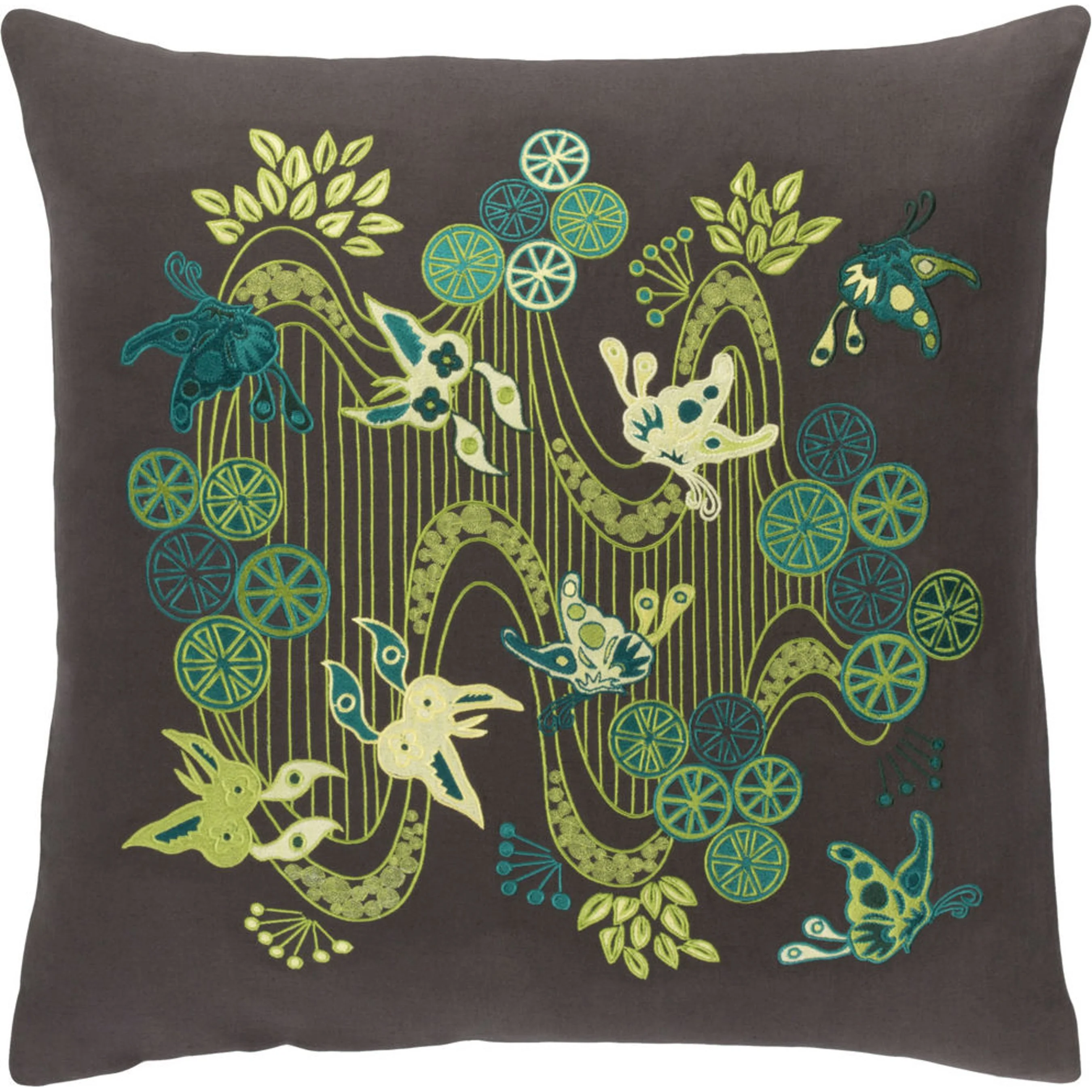 Chinese River Pillow - 11885 - Image 2