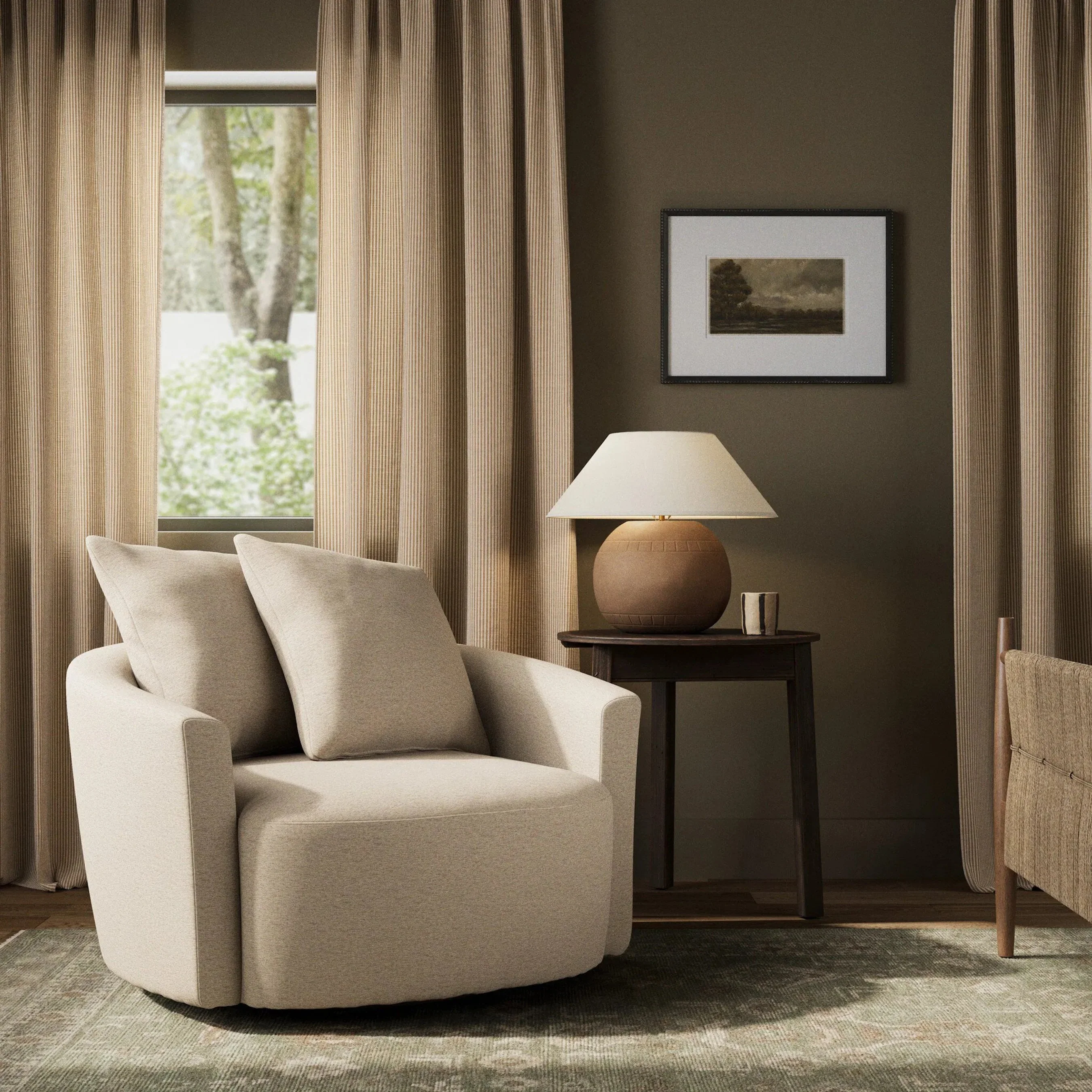 Chloe Swivel Chair - Image 15