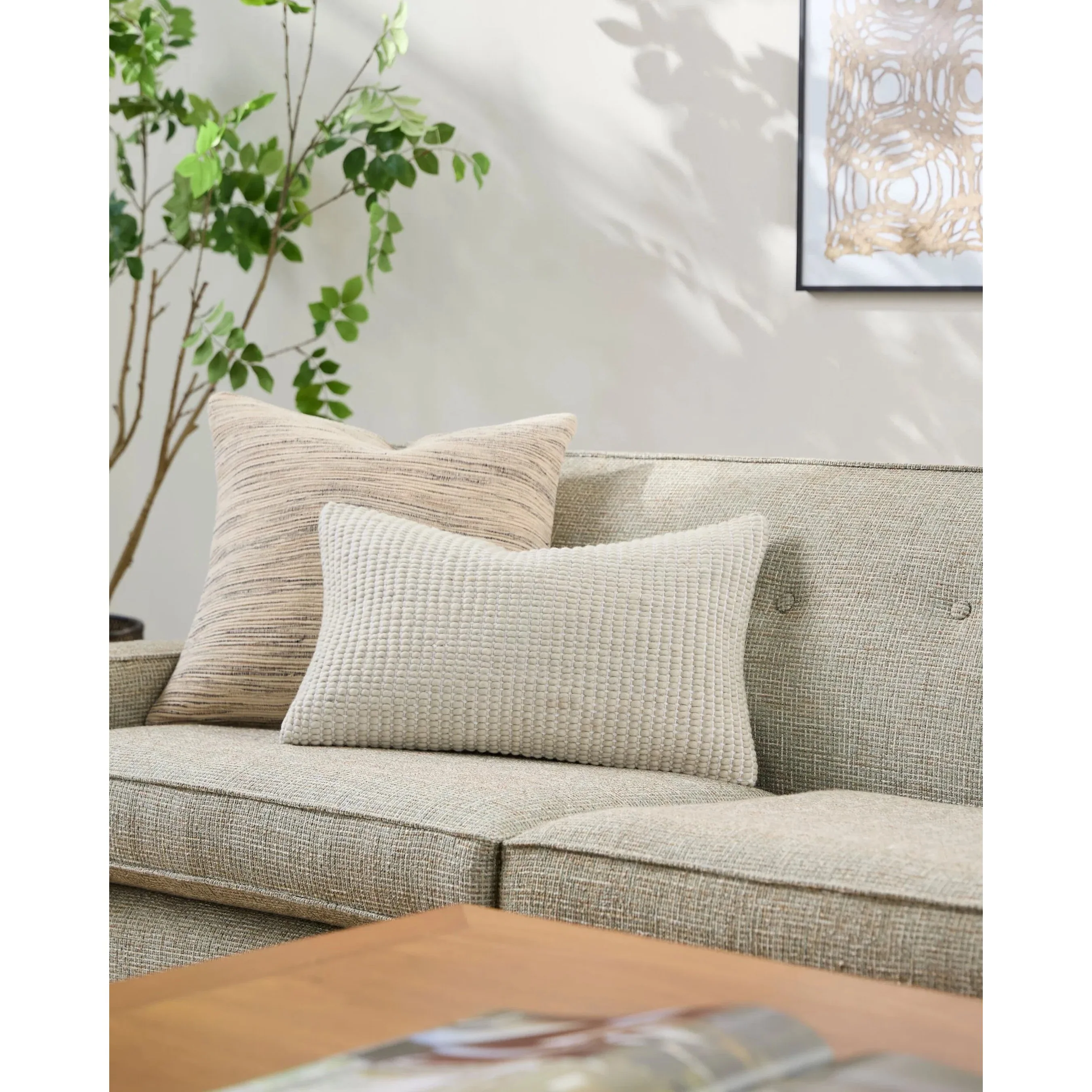 Chunky Grid Pillow - 526115 - Image 21