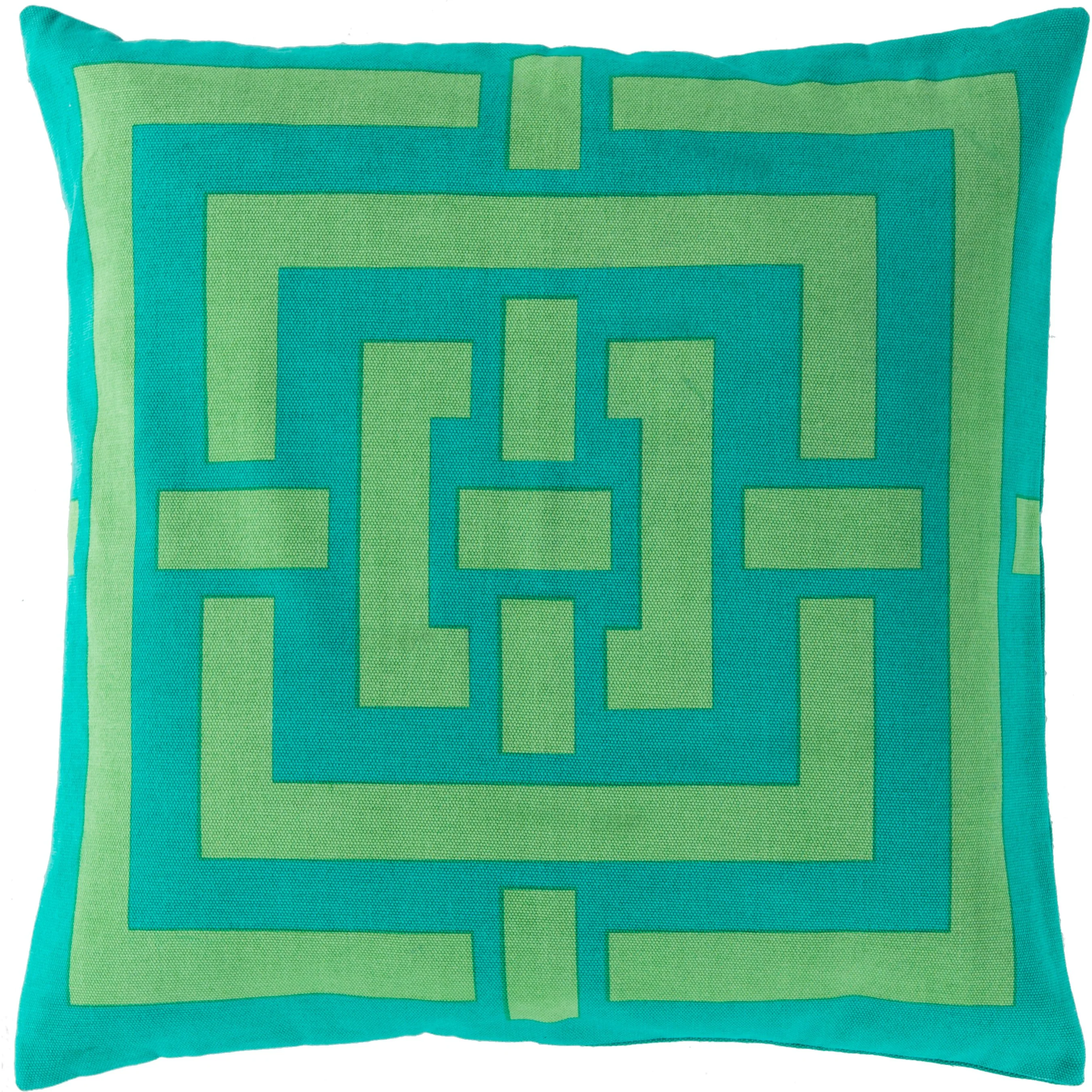 Circles & Squares Pillow - 15864 - Image 2