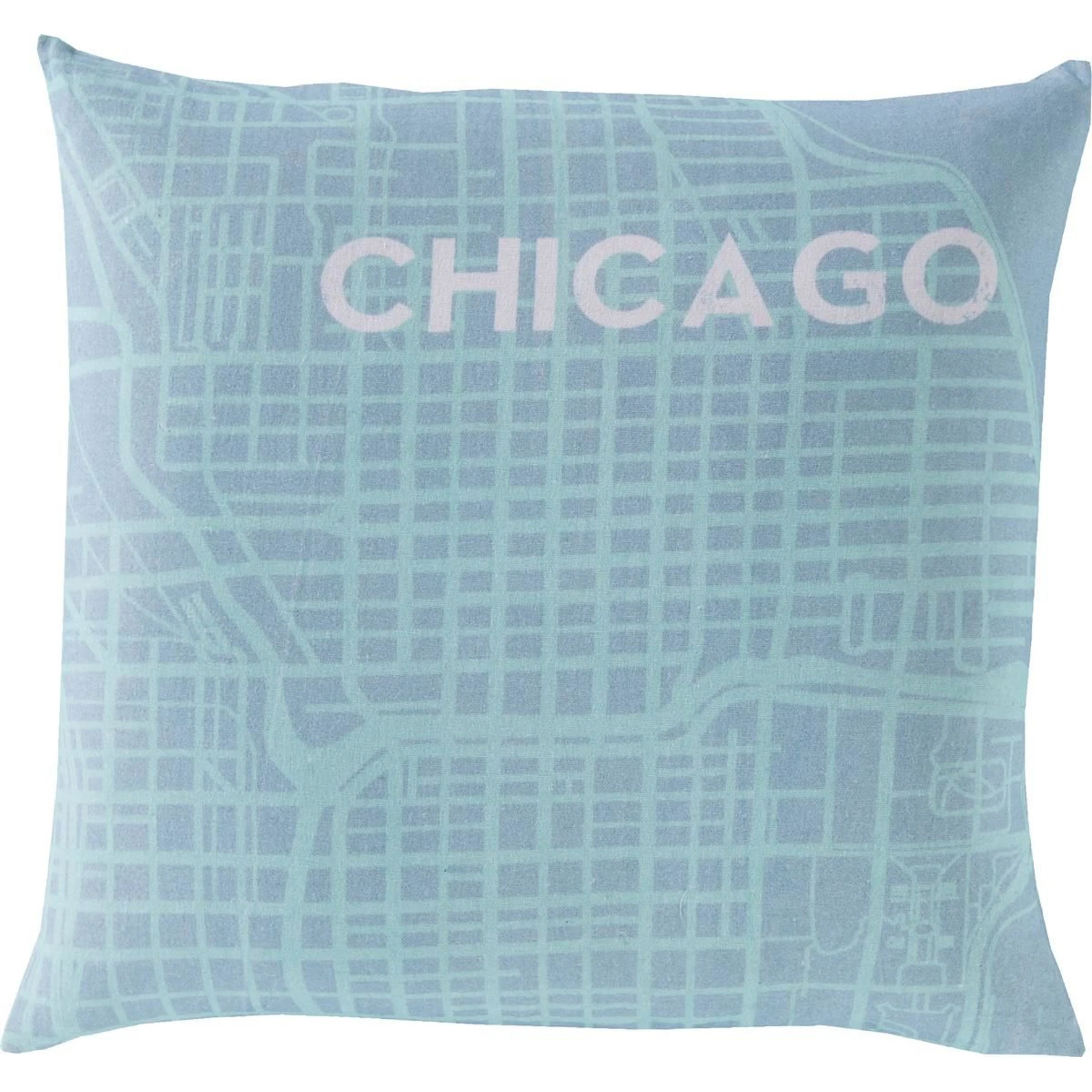 City Maps Indoor/Outdoor Pillow