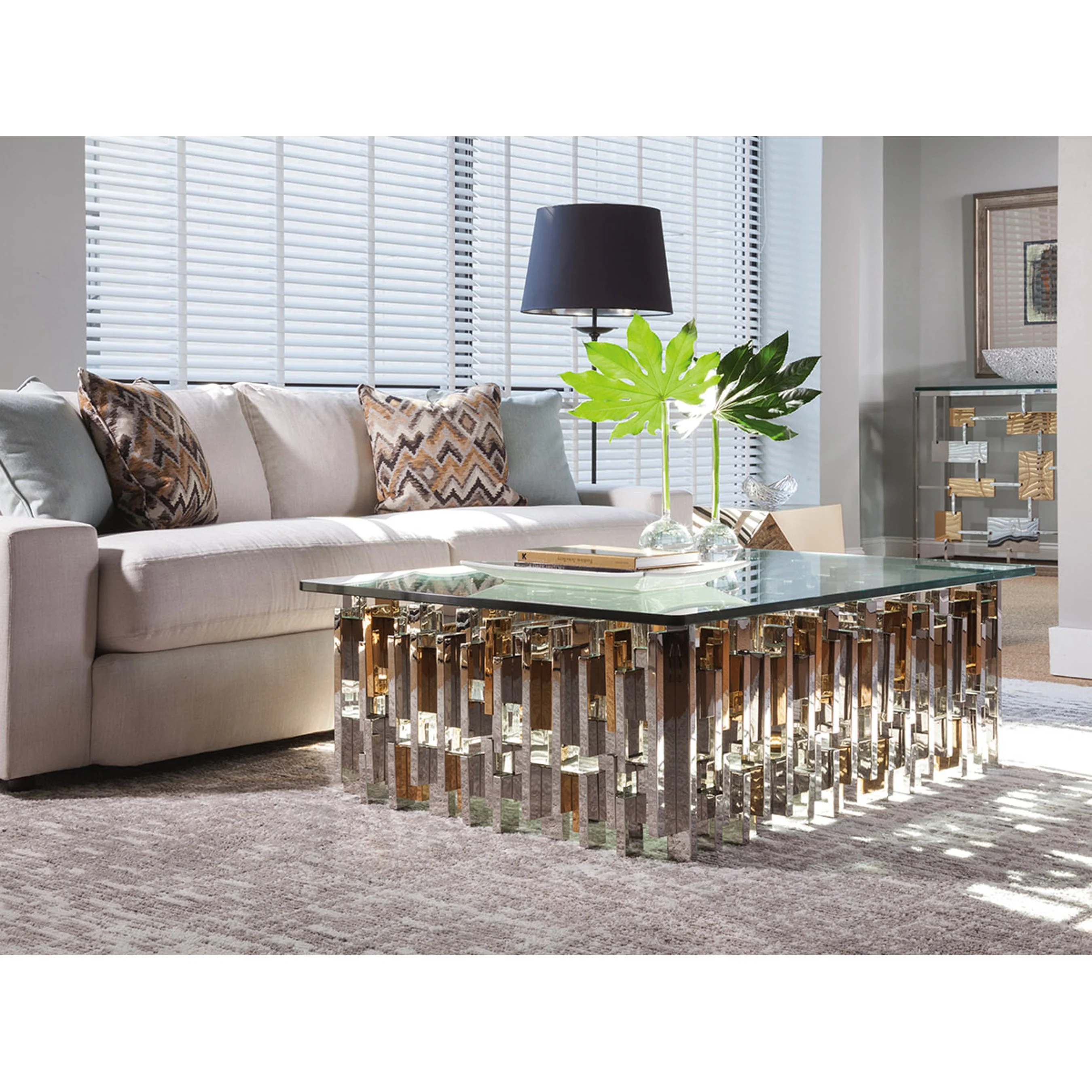 Cityscape Cocktail Table - Image 5