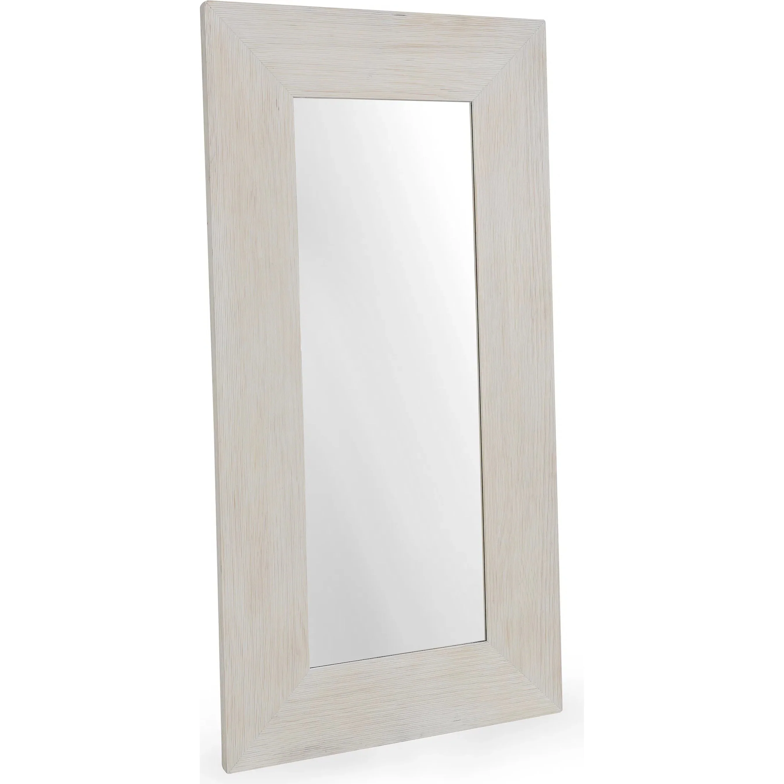 Claire Pine Wood Floor Mirror