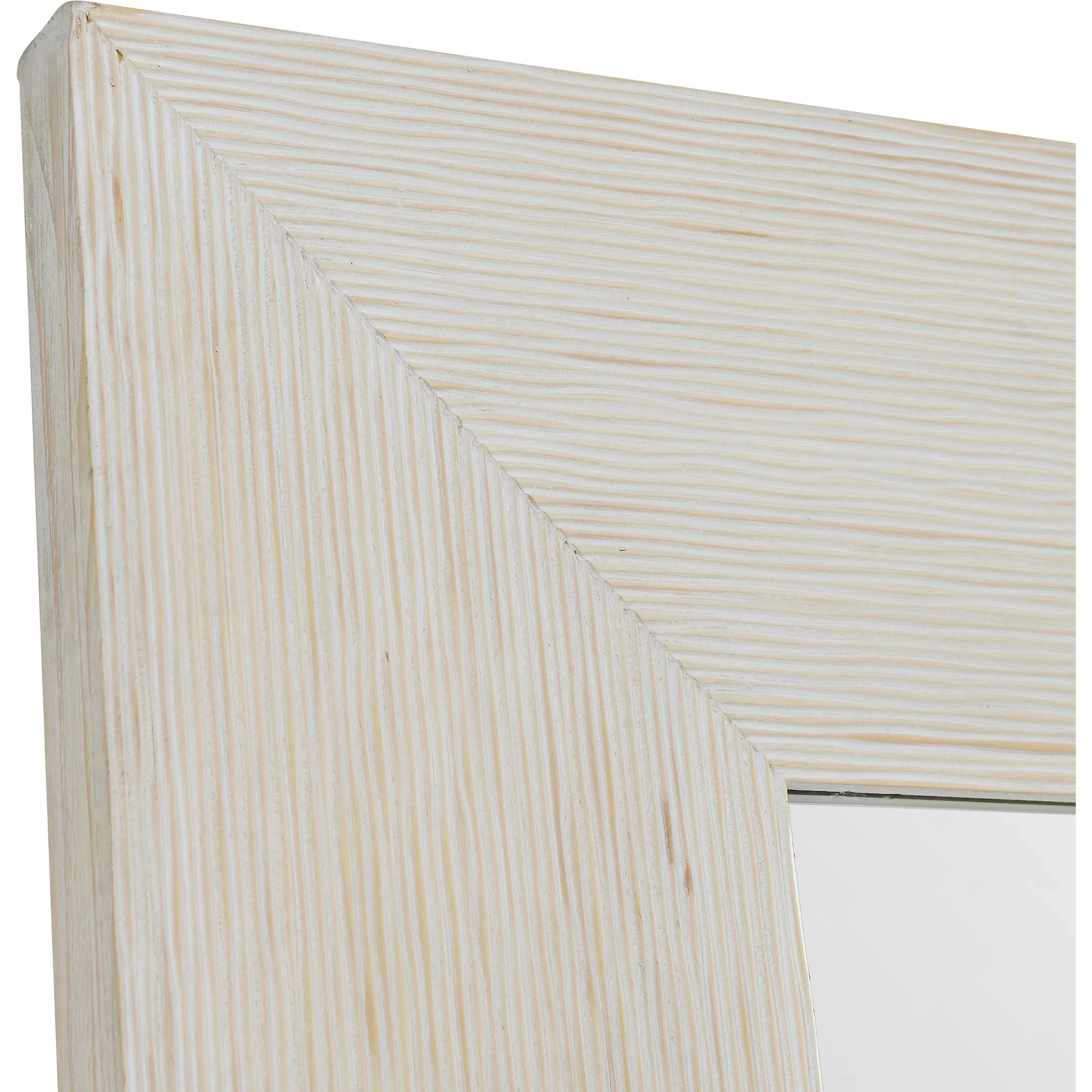 Claire Pine Wood Floor Mirror - Image 3