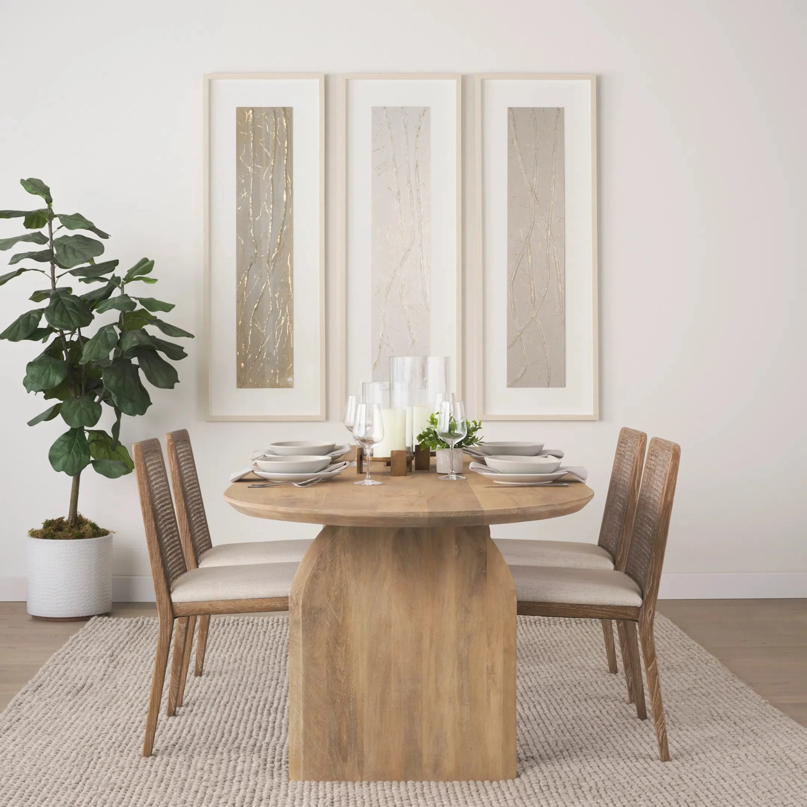 Clara Cane Back Dining Chair (Set of 2) - Image 7