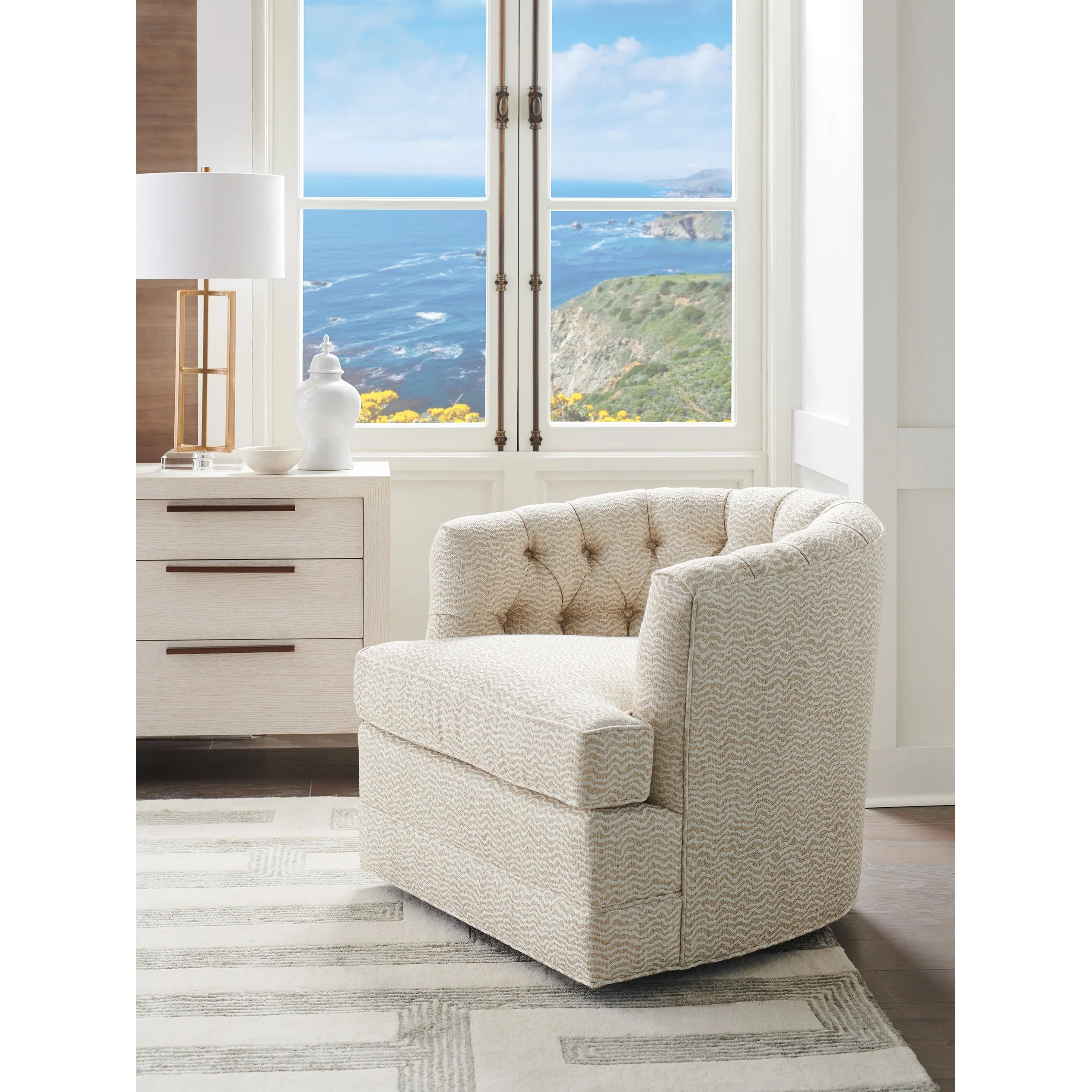 Cliffhaven Swivel Chair - Image 3