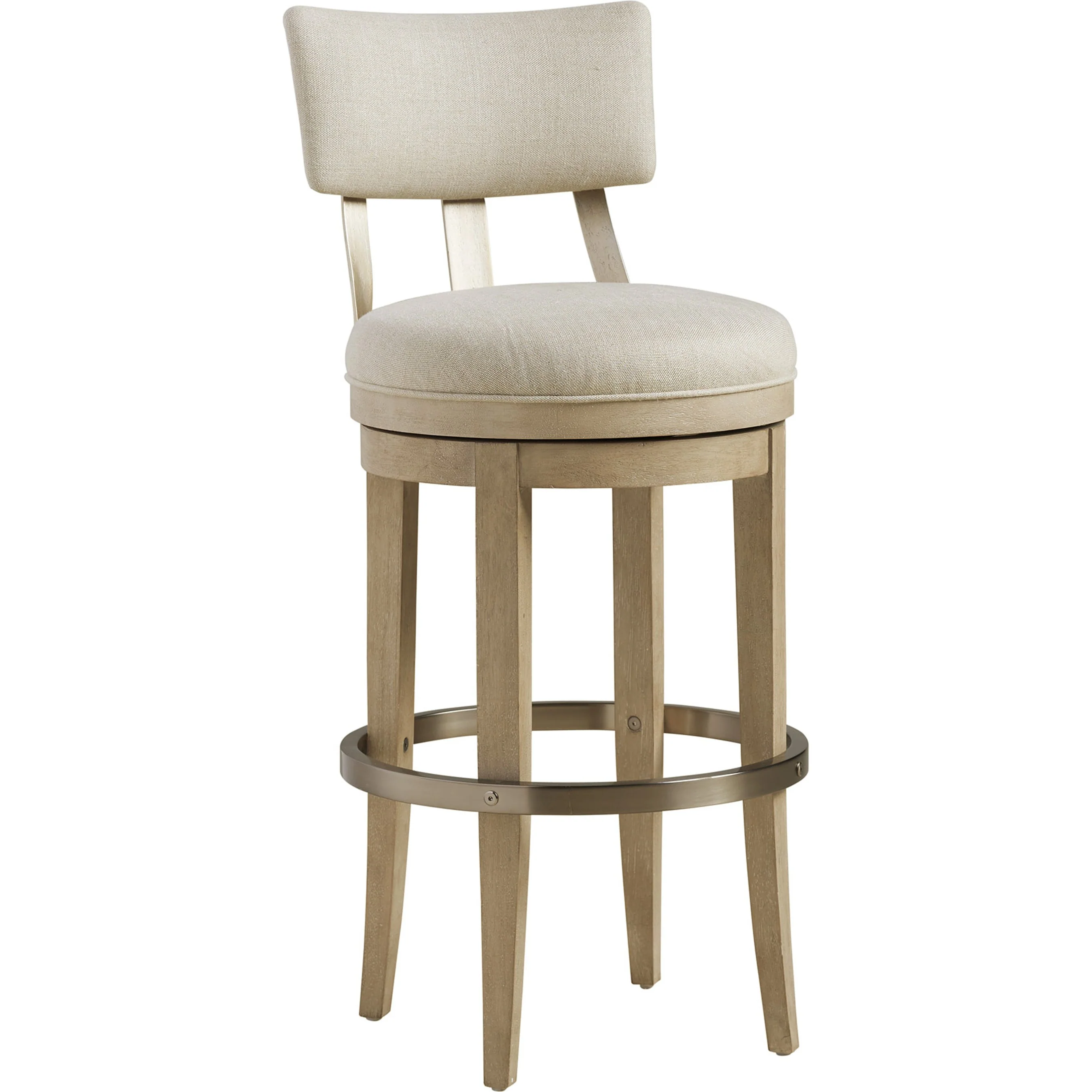 Cliffside Swivel Upholstered Bar Stool - Image 2