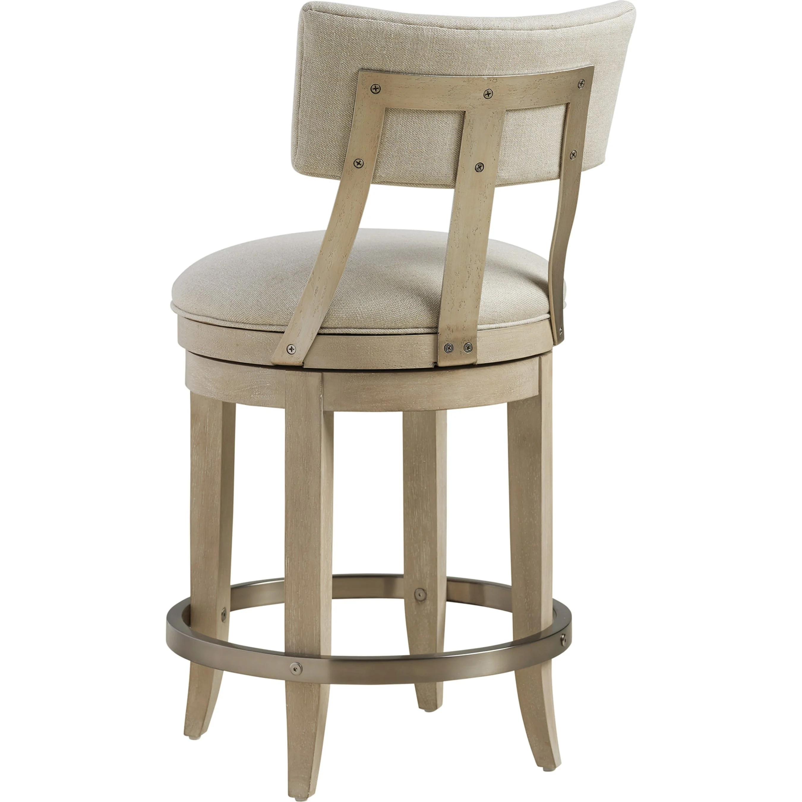 Cliffside Swivel Upholstered Counter Stool - Image 2