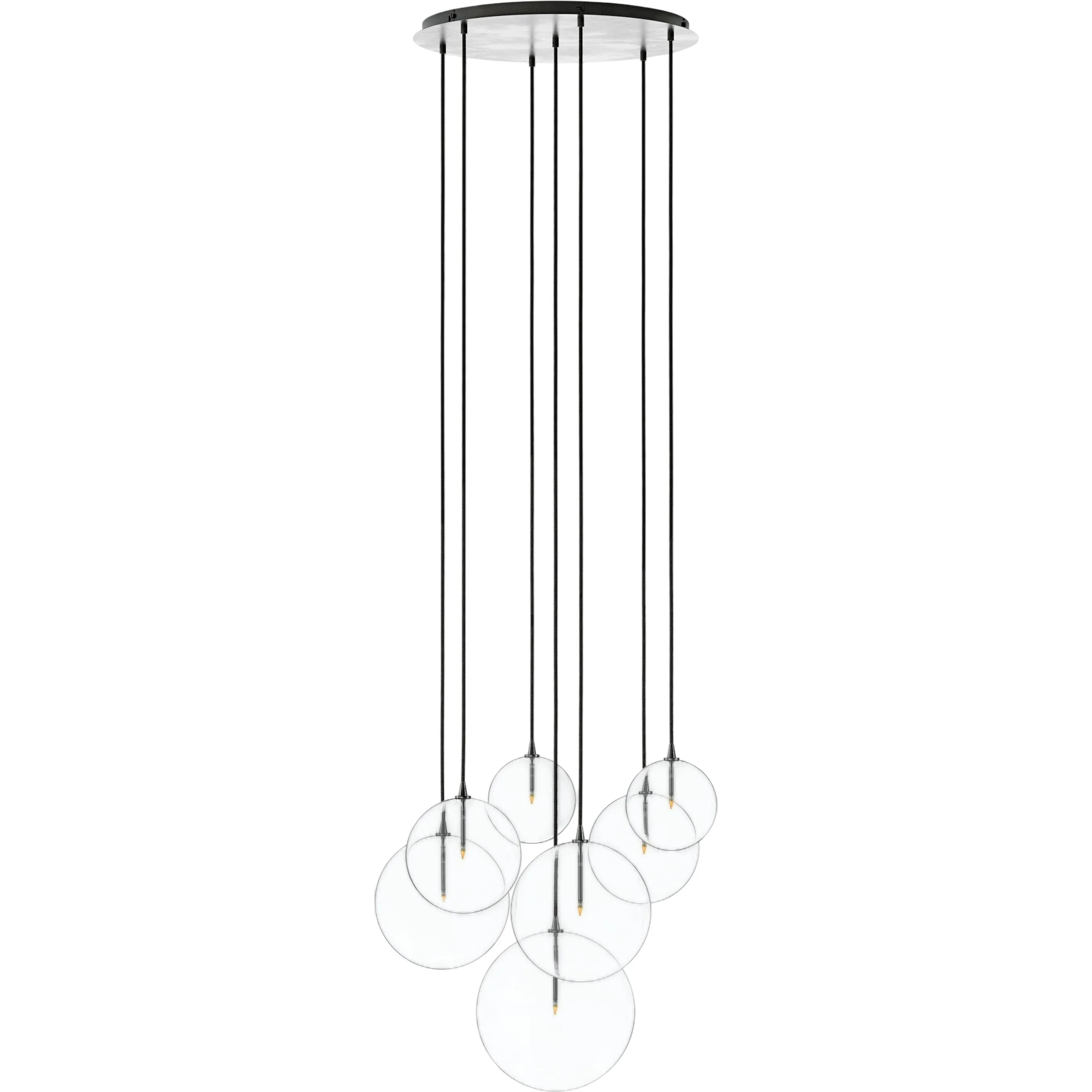 Cluster 7 Mix Chandelier - Image 2