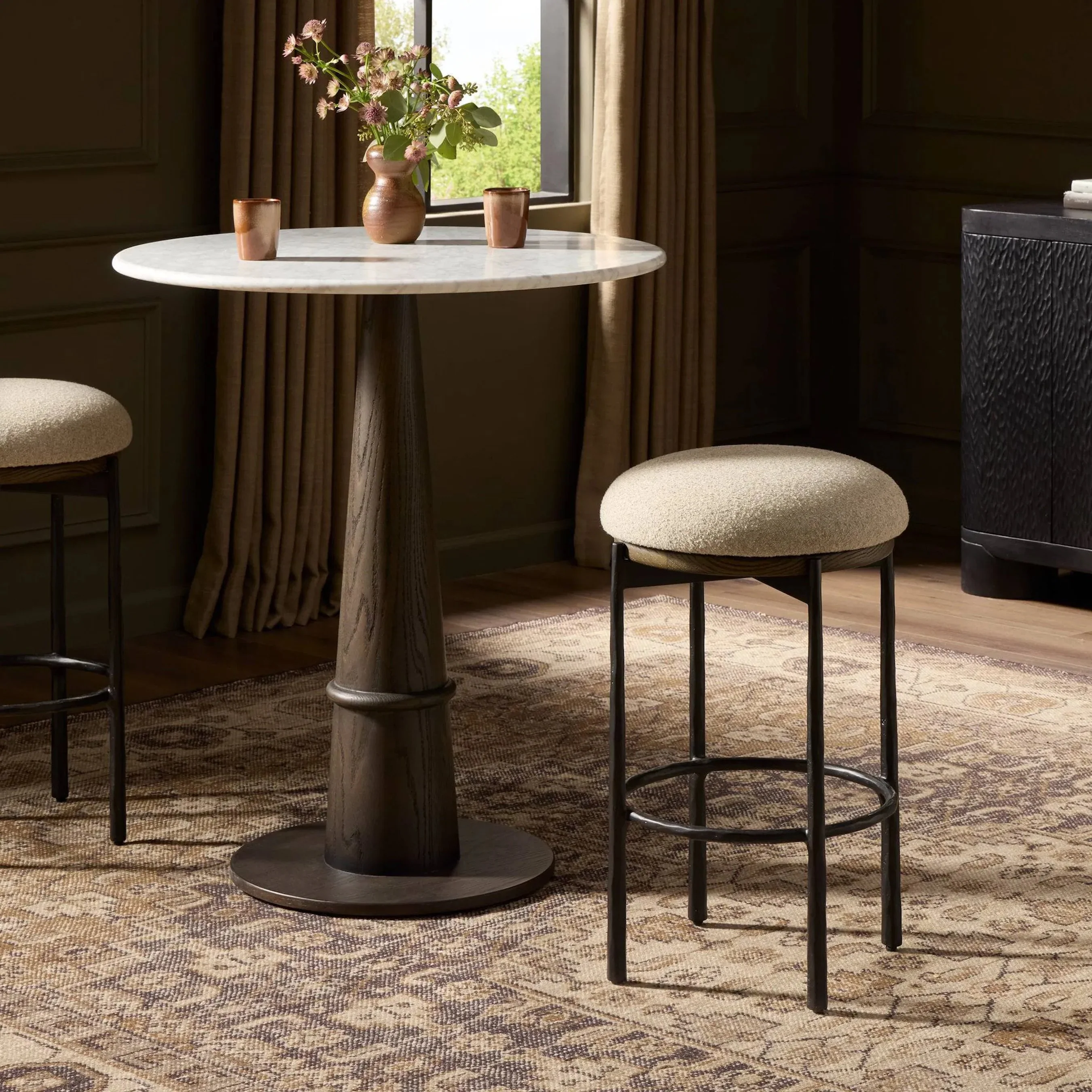 Cofer Swivel Bar Stool - Image 10