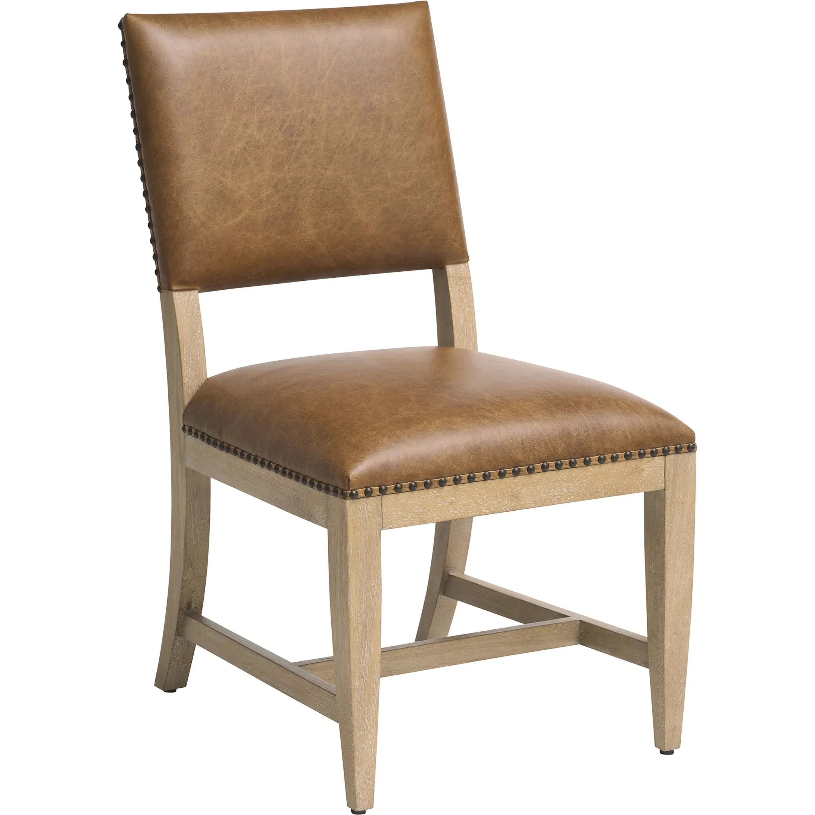 Colburn Leather Upholstered Side Chair