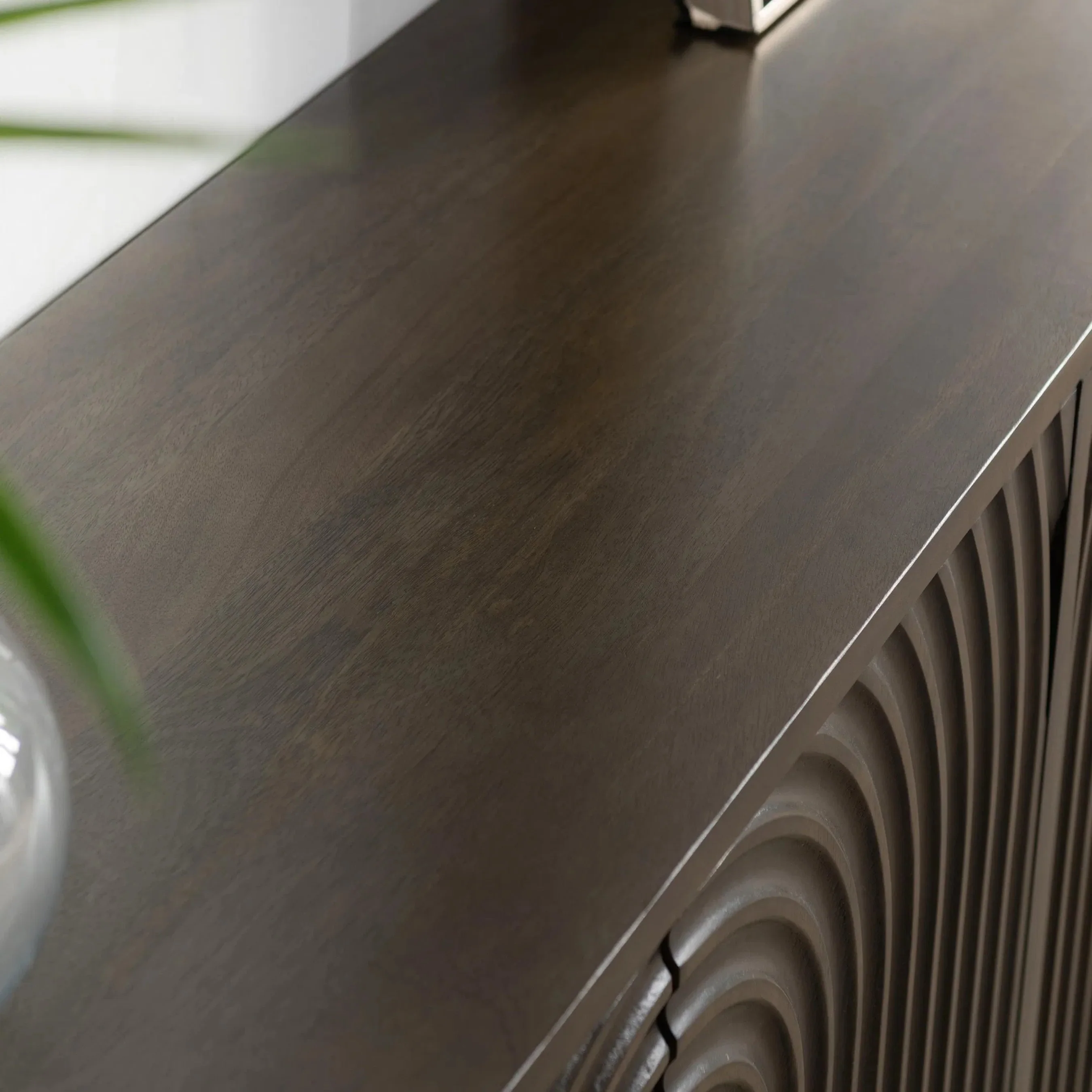 Colson 4-Door Mango Wood Buffet Sideboard - Image 8