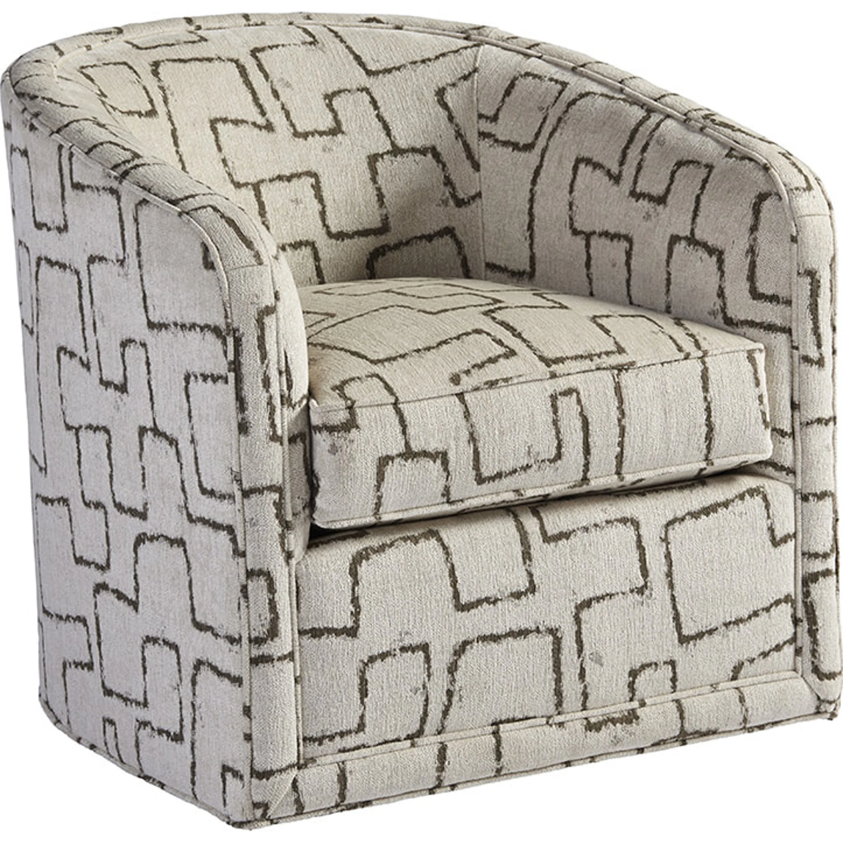 Colton Pattern Swivel Chair